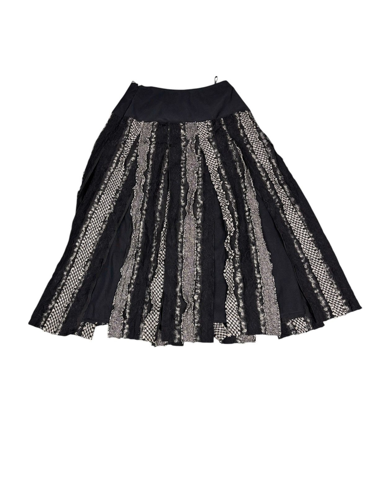 Hiroko Koshino Homme Junko Koshino Skirt Pacthwork. S0295 Size 26" / US 2 / IT 38 - 1 Thumbnail