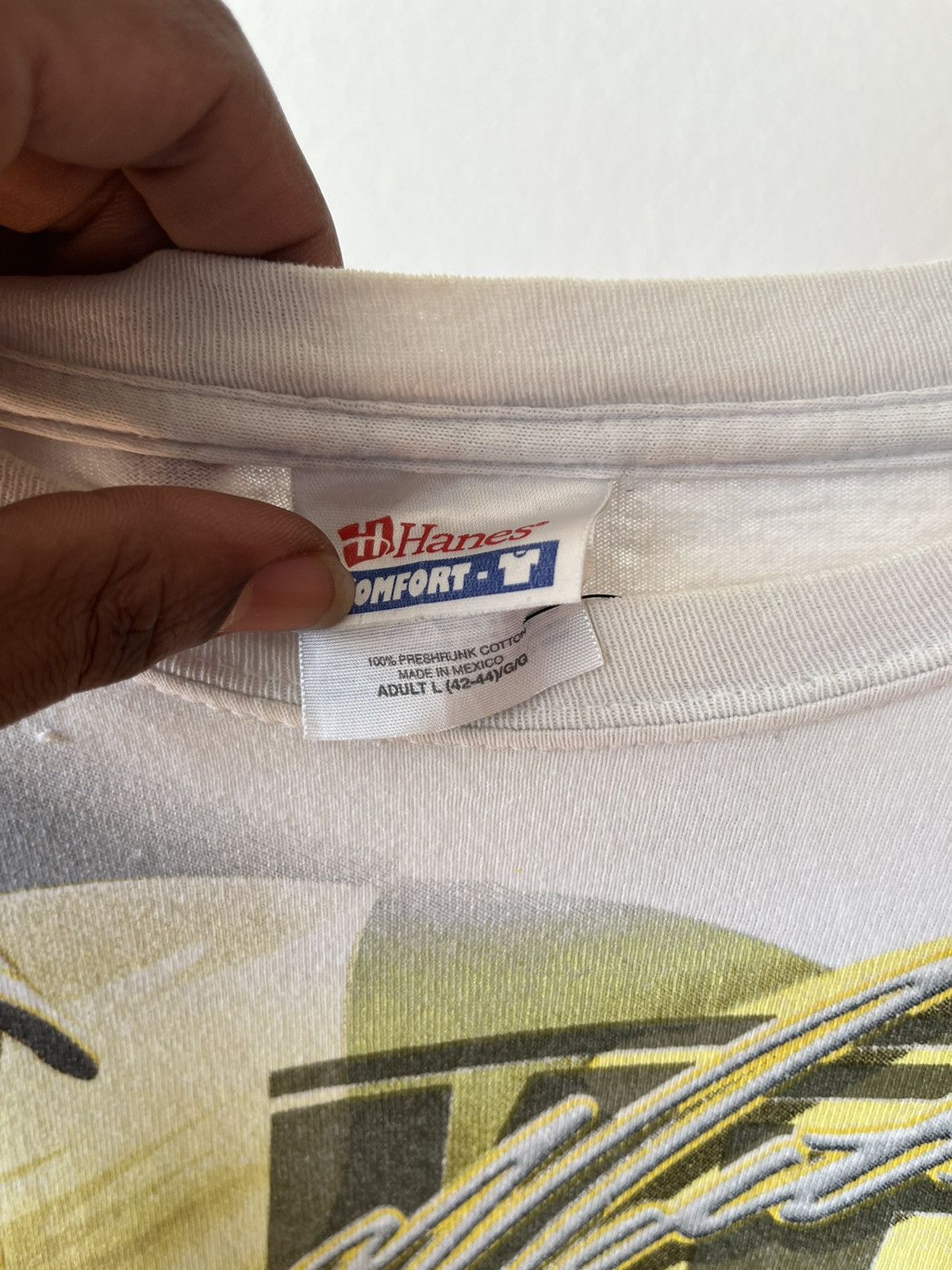 NASCAR × Vintage NASCAR Matt Kenneth #17 De Walt Tee 2005 Size US L / EU 52-54 / 3 - 6 Thumbnail