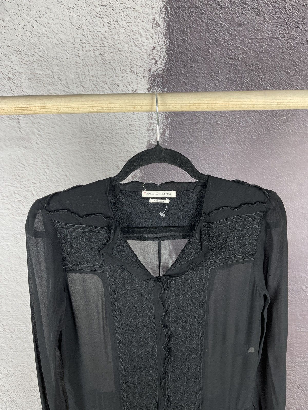 Isabel Marant Isabel Marant Etoile black dress lace Size XS / US 0-2 / IT 36-38 - 3 Thumbnail