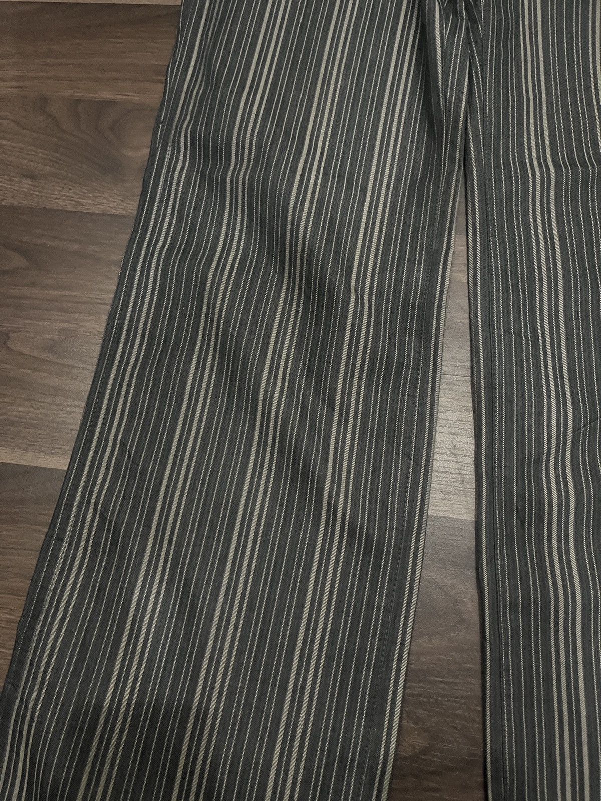 Comme des Garcons Comme Des Garcons Inspired Stripe Grey Pant Size US 31 - 2 Thumbnail