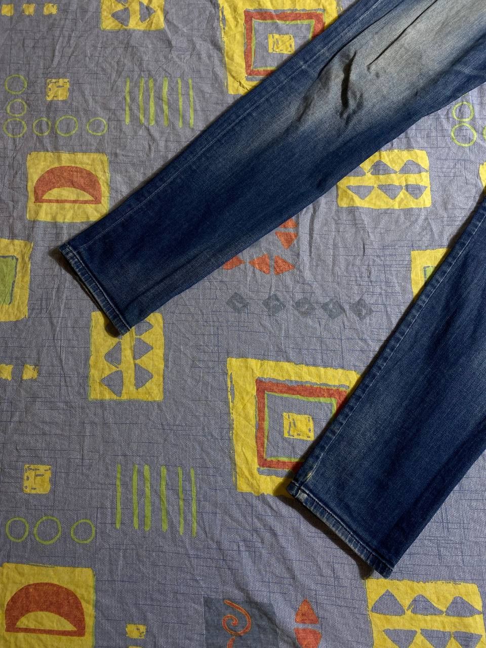 Diesel Vintage Diesel Jeans Y2K Logo Designer Size US 31 - 13 Thumbnail