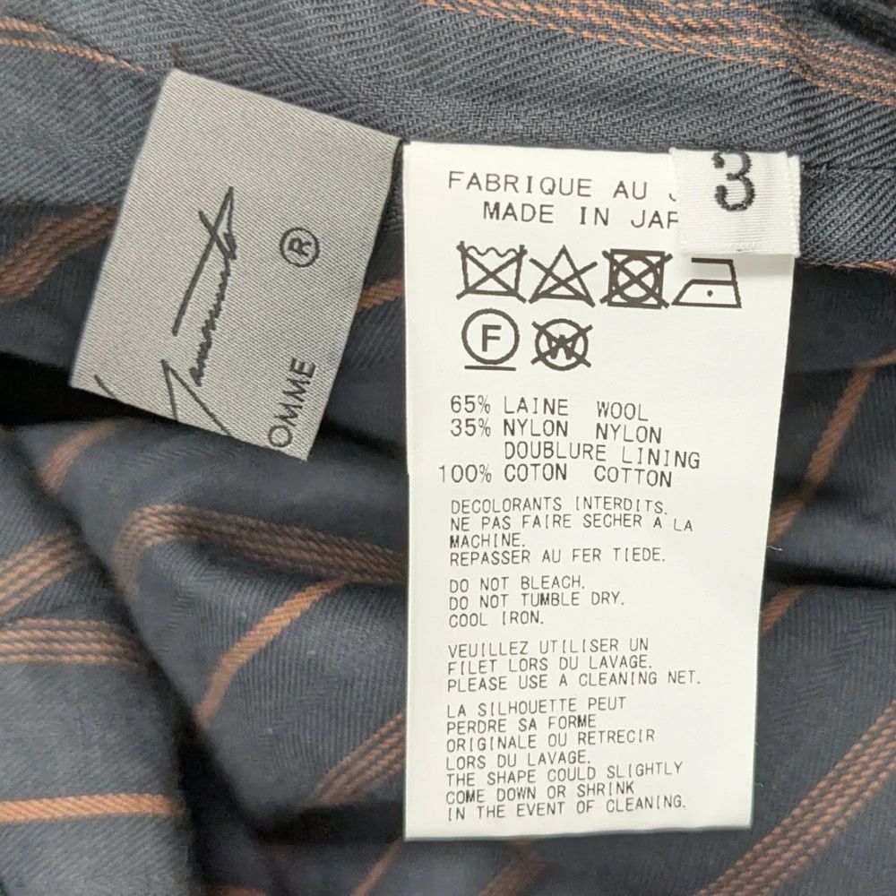 Yohji Yamamoto Yohji Yamamoto pour homme23AW wool pants Size US 37 - 6 Thumbnail