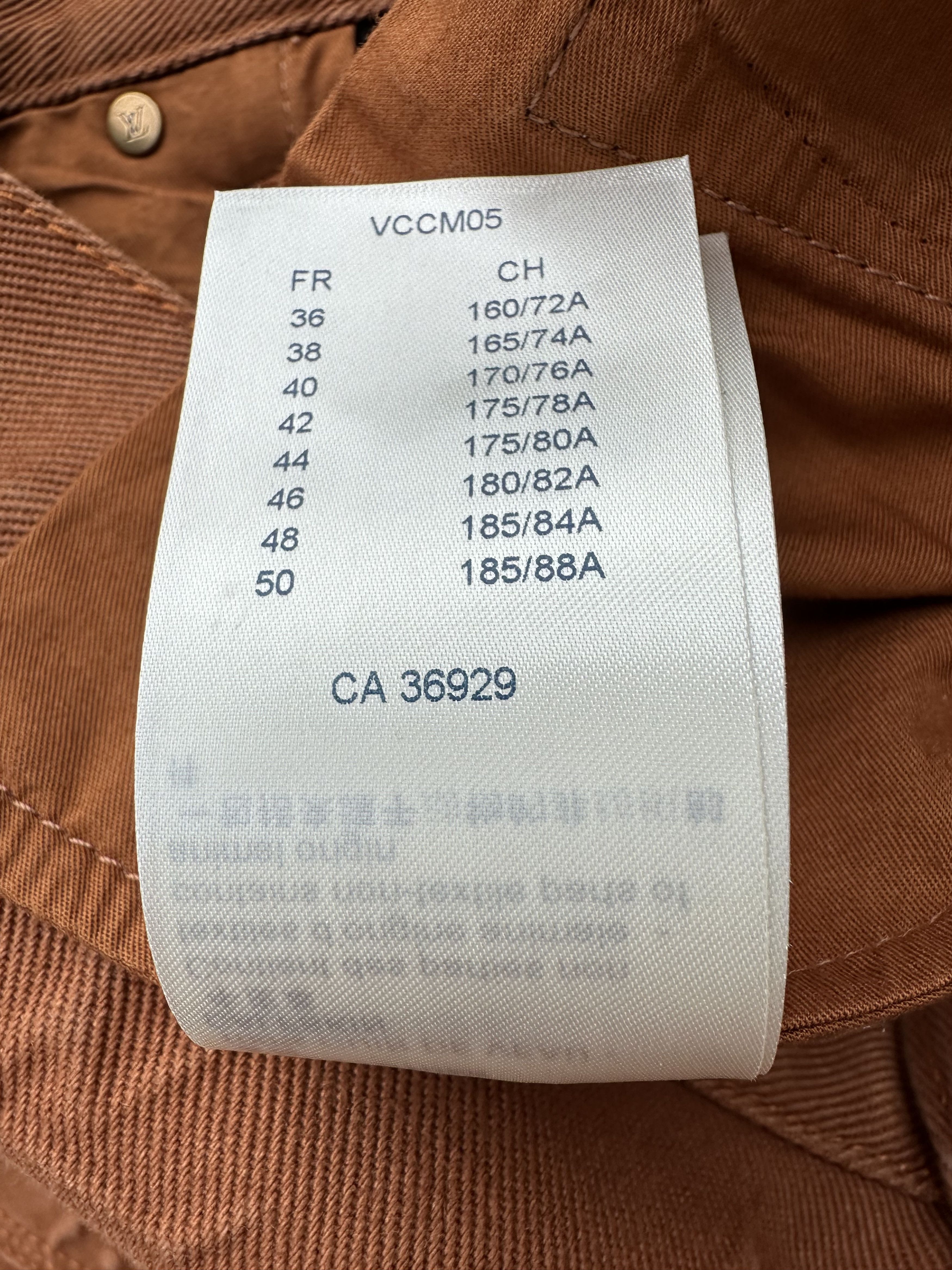 Louis Vuitton Louis Vuitton Brown Embossed Monogram Carpenter Pants Size US 32 / EU 48 - 8 Thumbnail