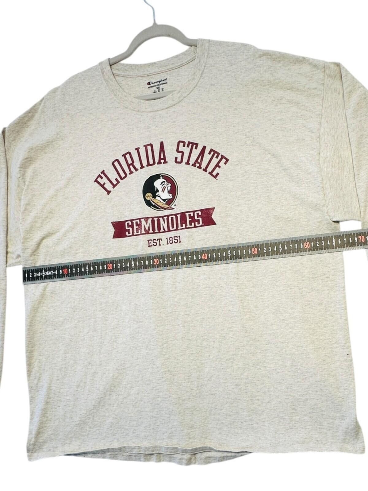 Champion Champion Florida State Top Men's UK Size 3XL Grey Size US XXL / EU 58 / 5 - 10 Thumbnail