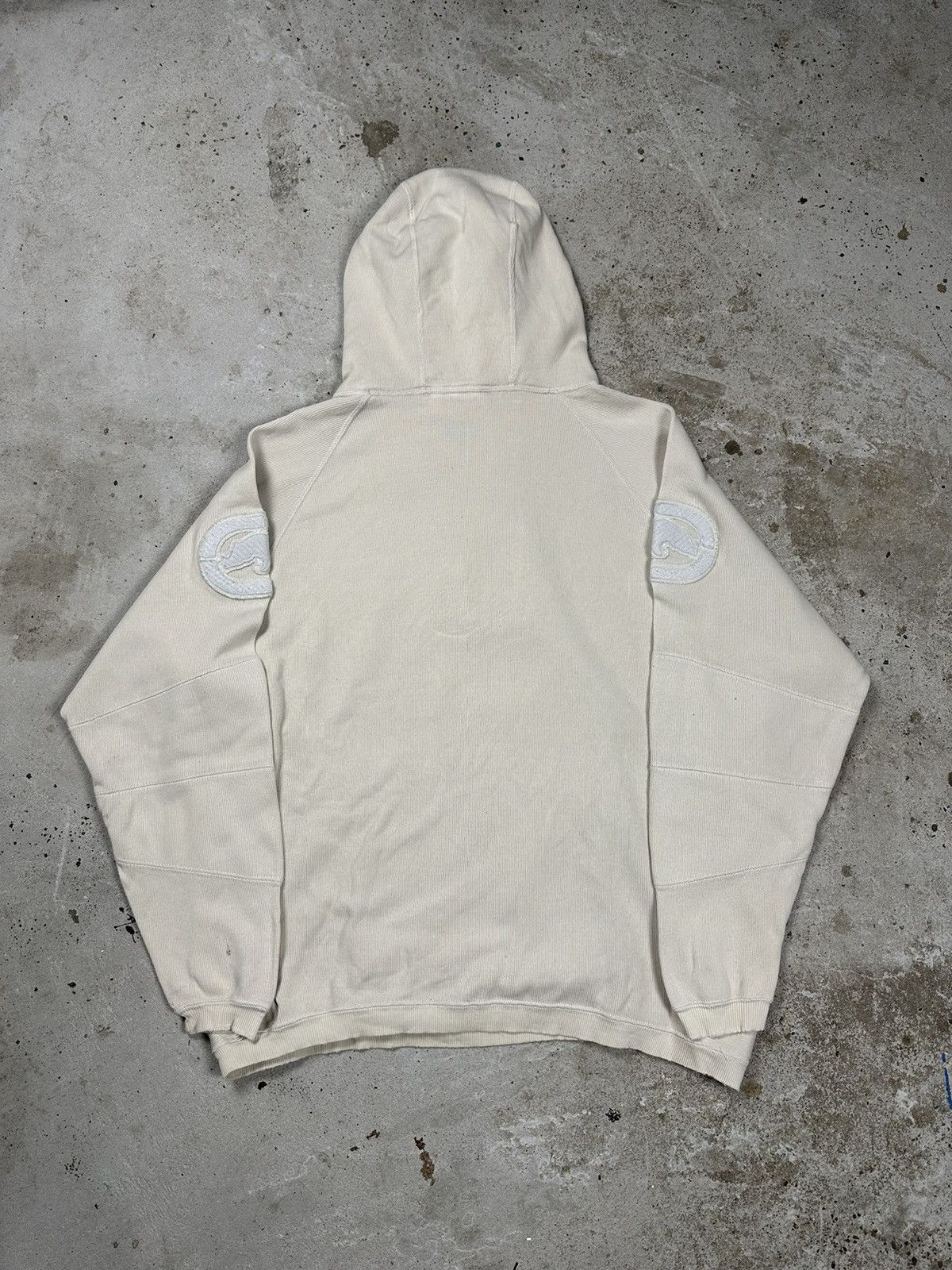 Ecko Unltd. × Vintage Vintage y2k Ecko Unltd Knit Hoodie Sweater Rare Multi Logo Size US L / EU 52-54 / 3 - 2 Thumbnail