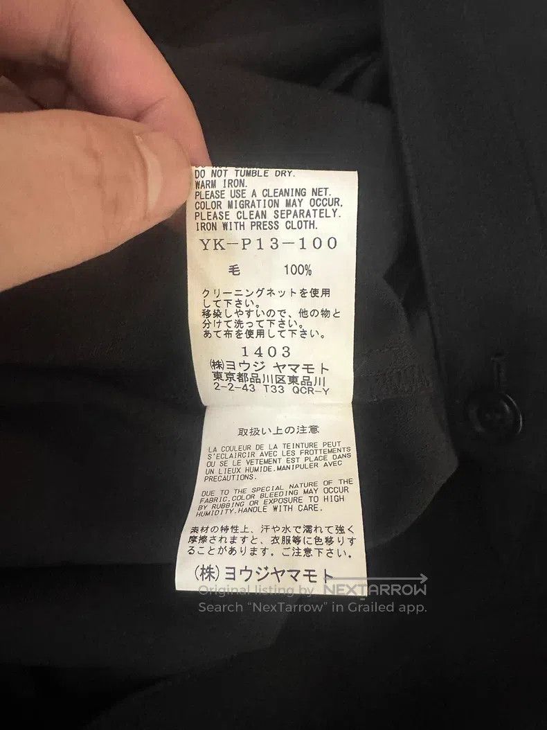 Yohji Yamamoto Yohji Yamamoto size 2 Black wool culottes pants Size US 28 / EU 44 - 5 Thumbnail