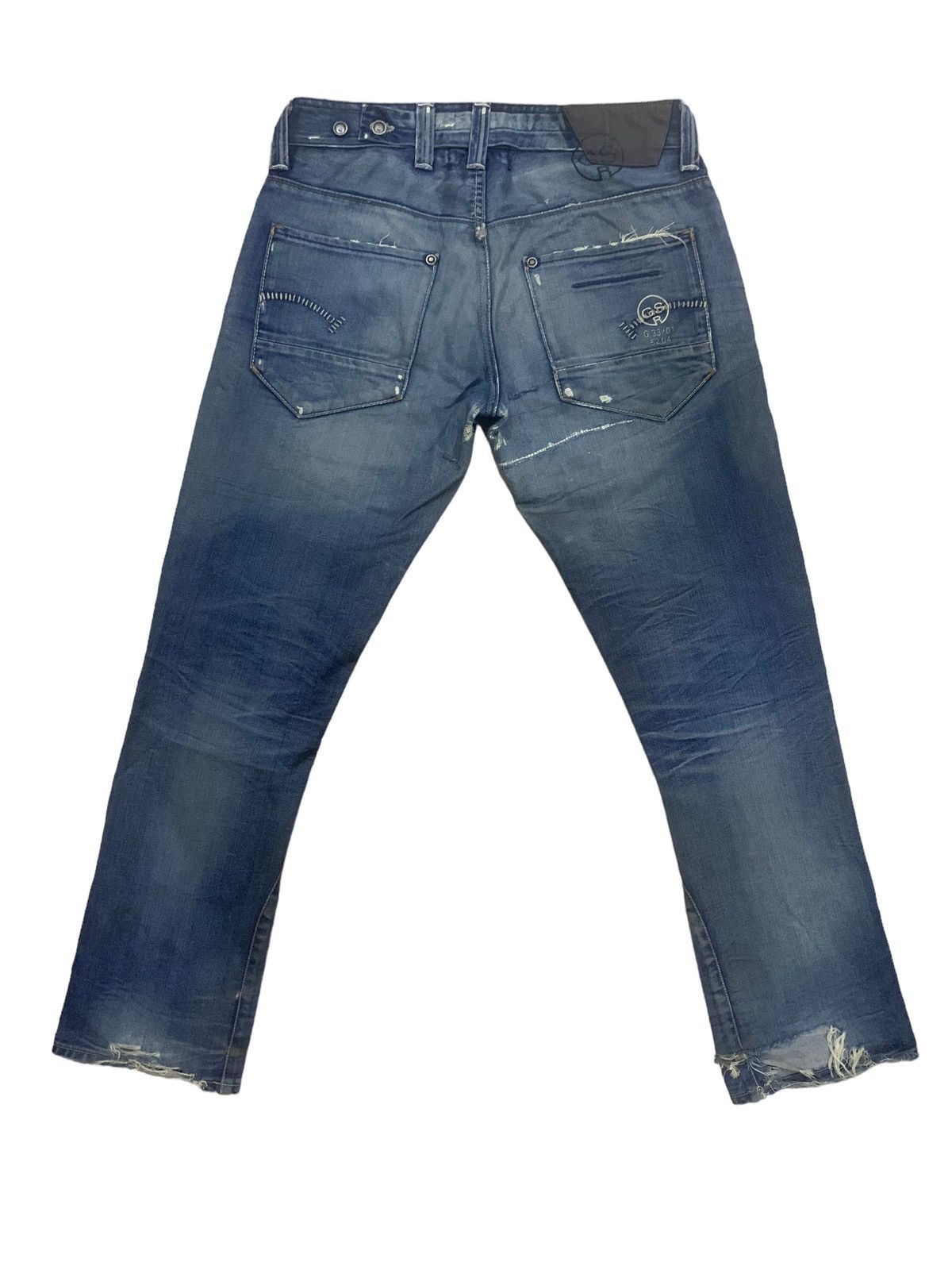 G-Star × If Six Was Nine Vintage G Star Raw ButtonFly Hype Jeans Size US 34 / EU 50 - 2 Thumbnail