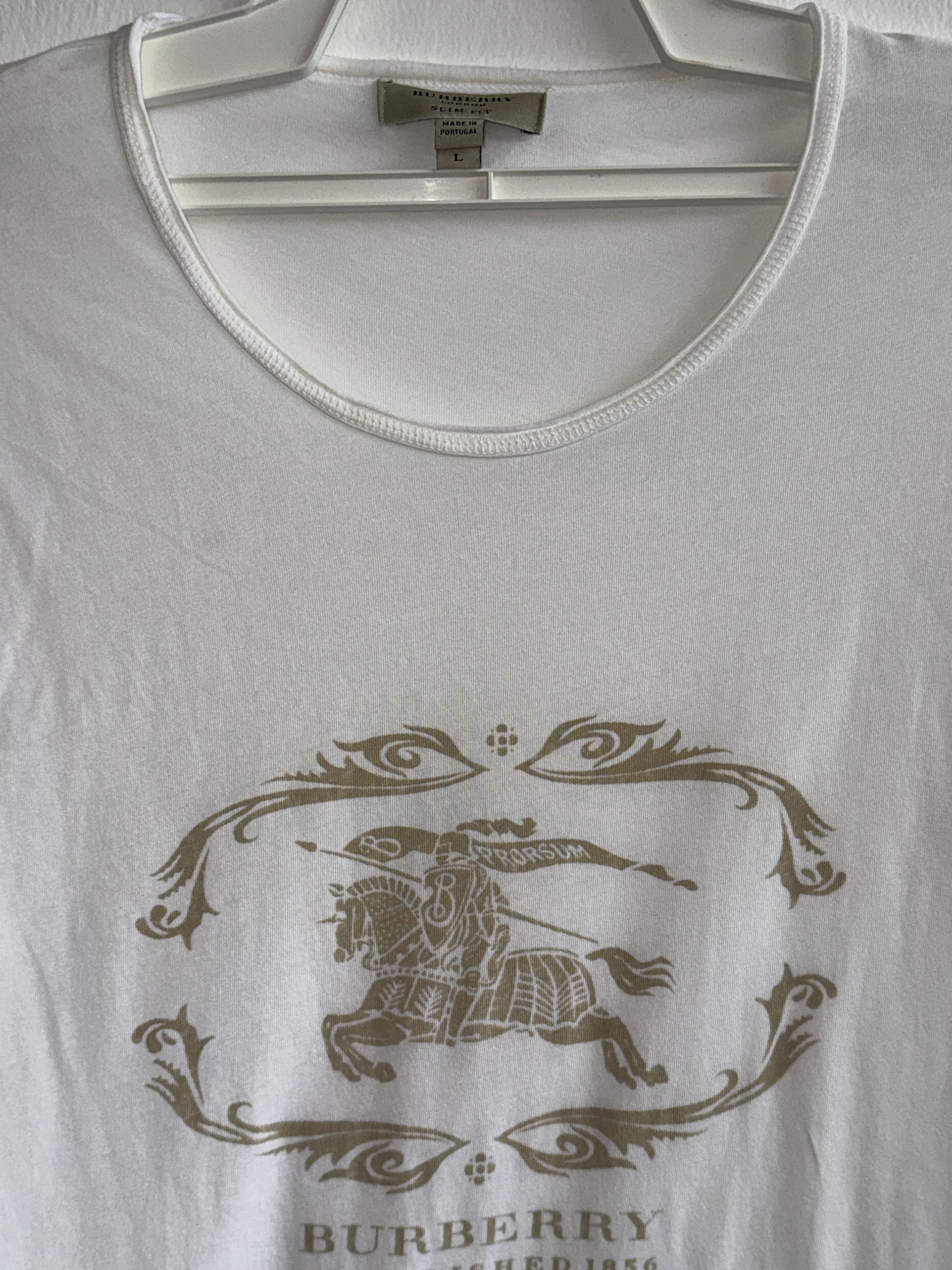 Burberry Burberry London Authentic Prorsum Warrior Print T-Shirt Size L / US 10 / IT 46 - 4 Thumbnail