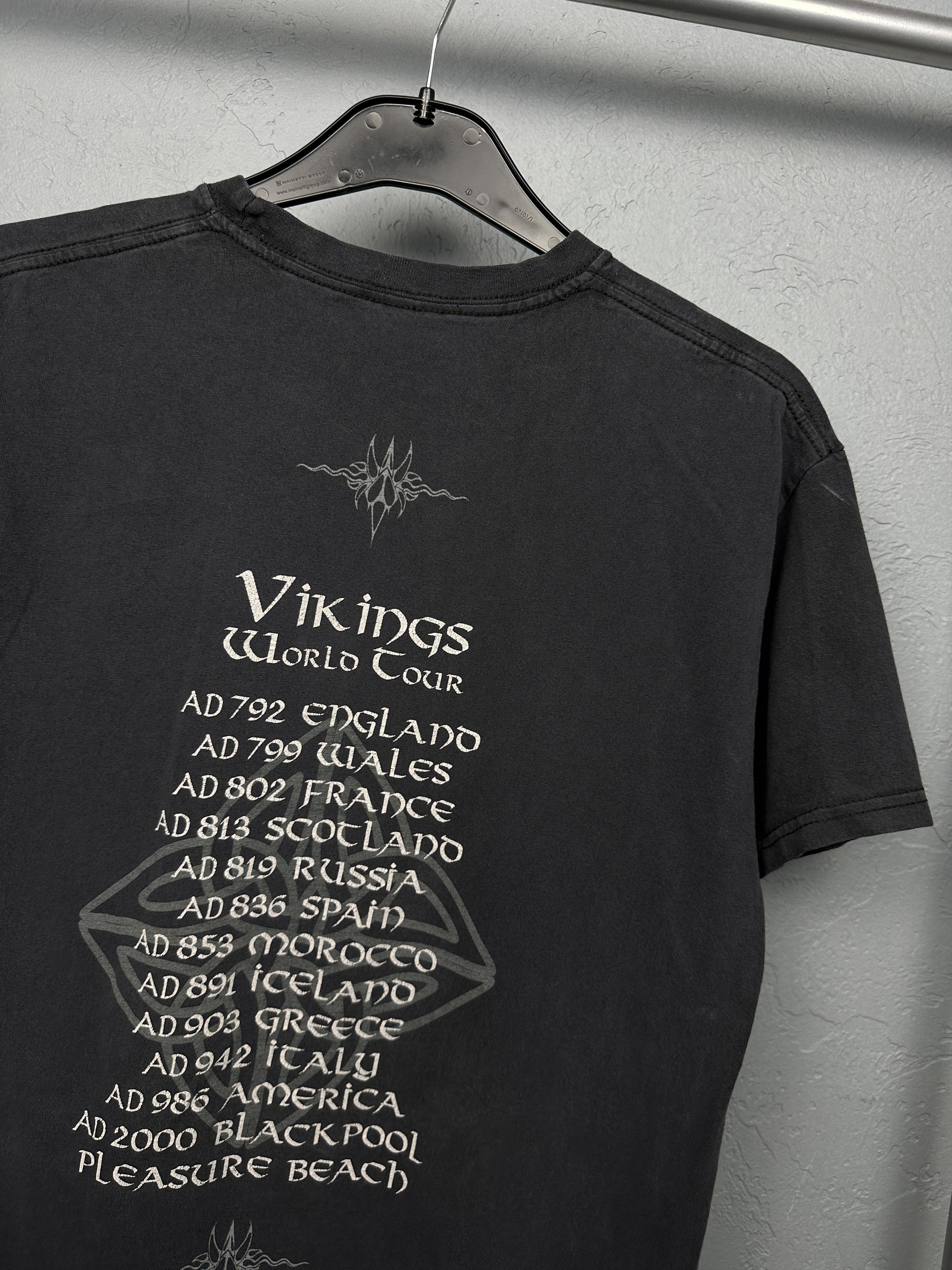 Vintage Viking World Tour Vintage Mens T-Shirt Size US S / EU 44-46 / 1 - 8 Thumbnail