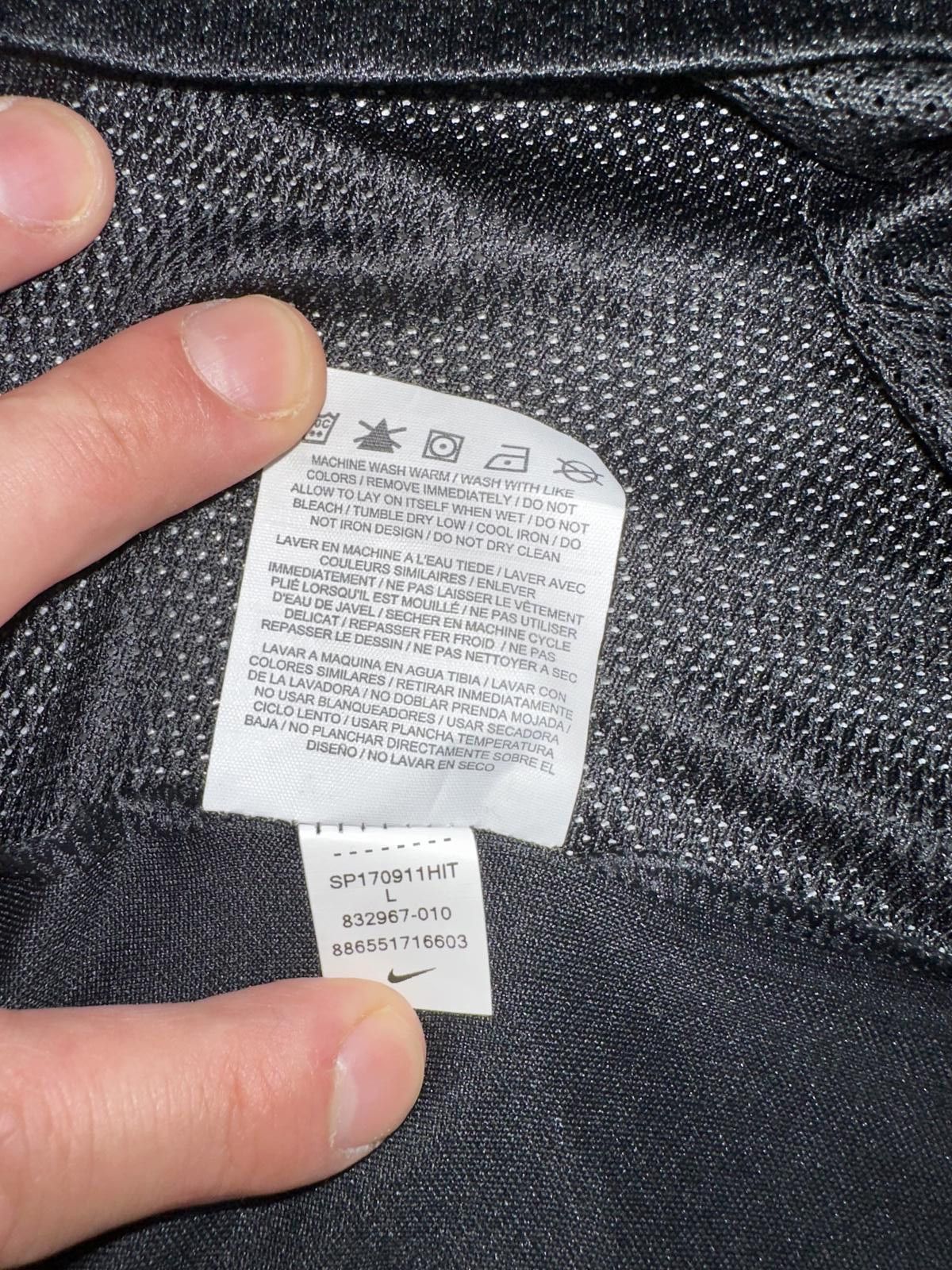 Nike Nike Mens Dry Academy Black Soccer Jersey Size US L / EU 52-54 / 3 - 6 Thumbnail