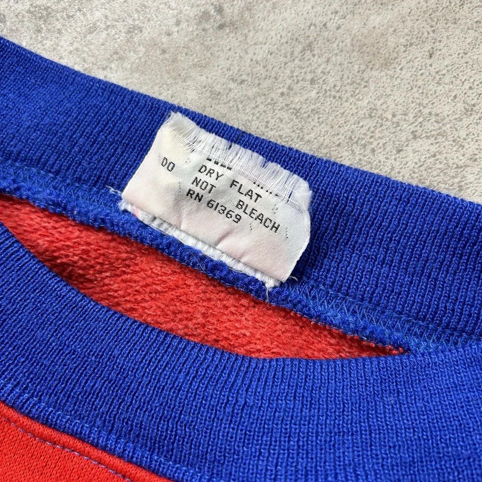 NFL × Starter × Vintage RARE NEW YORK GIANTS STARTER AOP CREWNECK SWEATSHIRT APPLE Size US XL / EU 56 / 4 - 8 Thumbnail