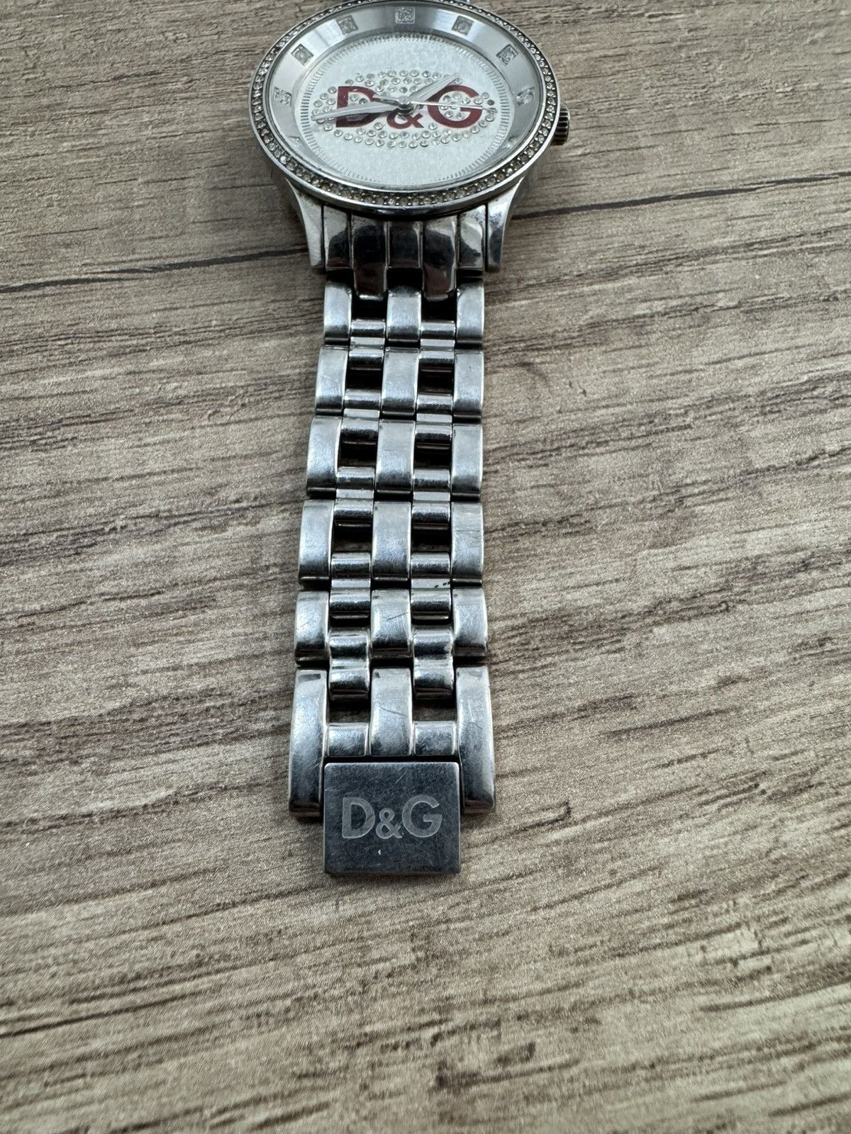 Dolce & Gabbana Rare Metallic Dolce Gabbana strass rhinestones y2k watch Size ONE SIZE - 8 Thumbnail