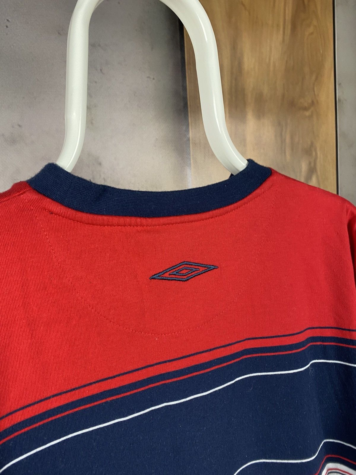 Umbro 🎳Vintage T-Shirt Umbro Striped Tee🎳 Size US L / EU 52-54 / 3 - 8 Thumbnail
