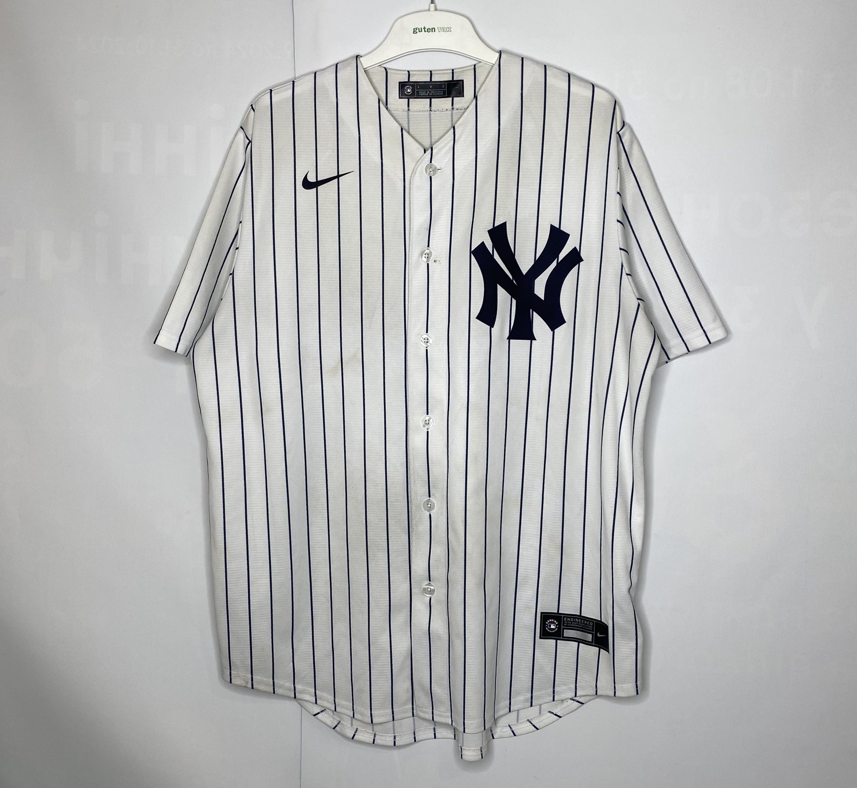 MLB × New York Yankees × Nike NEW YORK YANKEES 2020 HOME MLB JERSEY BASEBALL SHIRT NIKE Size US L / EU 52-54 / 3 - 1 Thumbnail