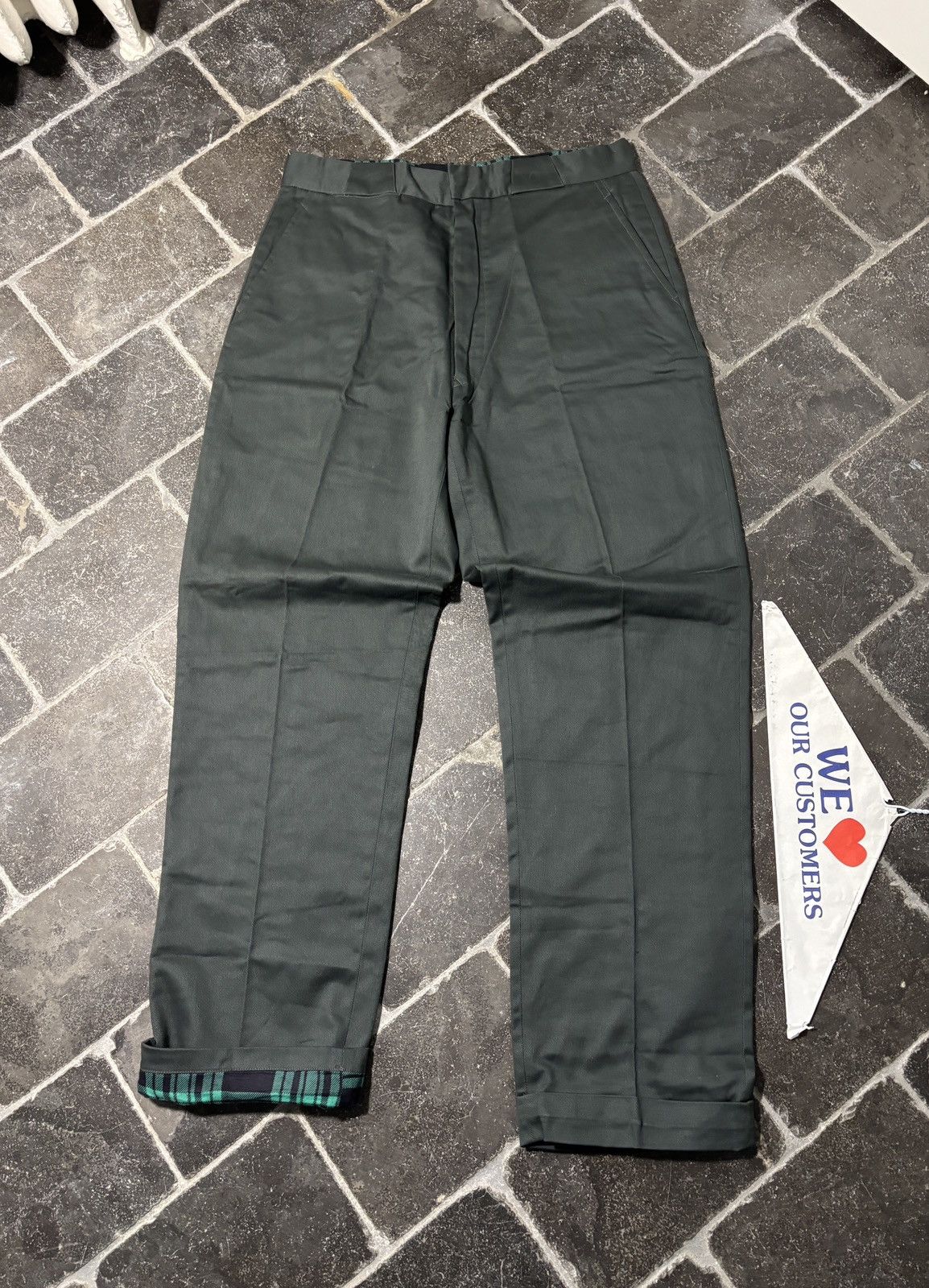 Vintage Vintage Champion Flannel Lined Trousers 1970s Deadstock Pant Size US 31 - 2 Thumbnail