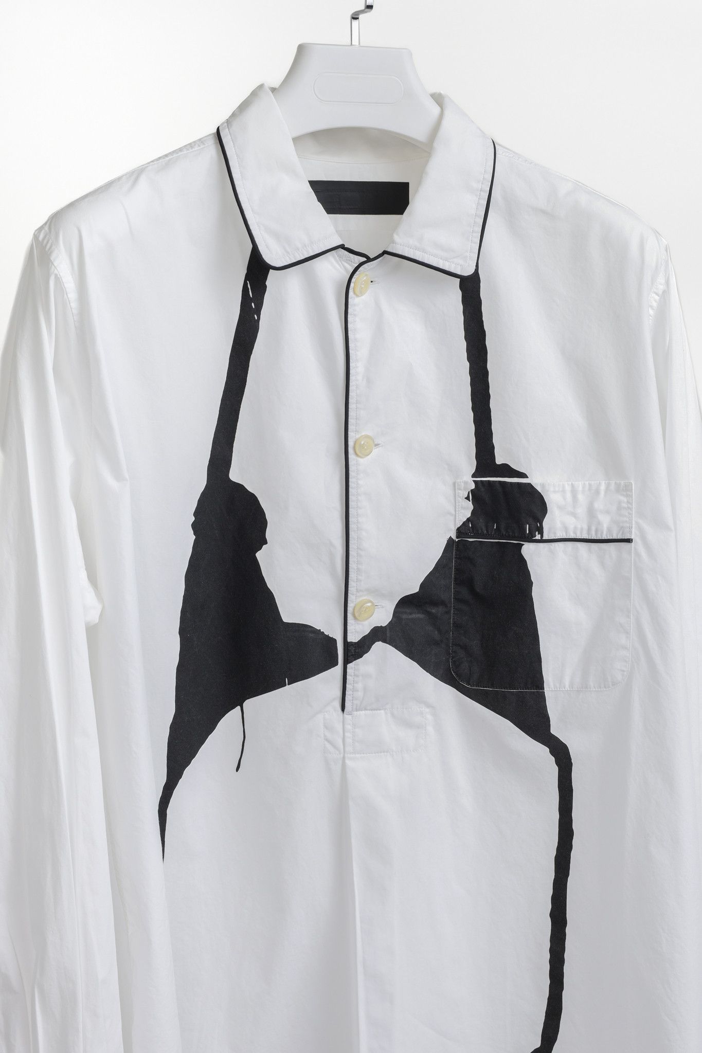 Random Identities Random Identities White Rorschach Inkblot Bikini Shirt Size L / US 10 / IT 46 - 3 Thumbnail