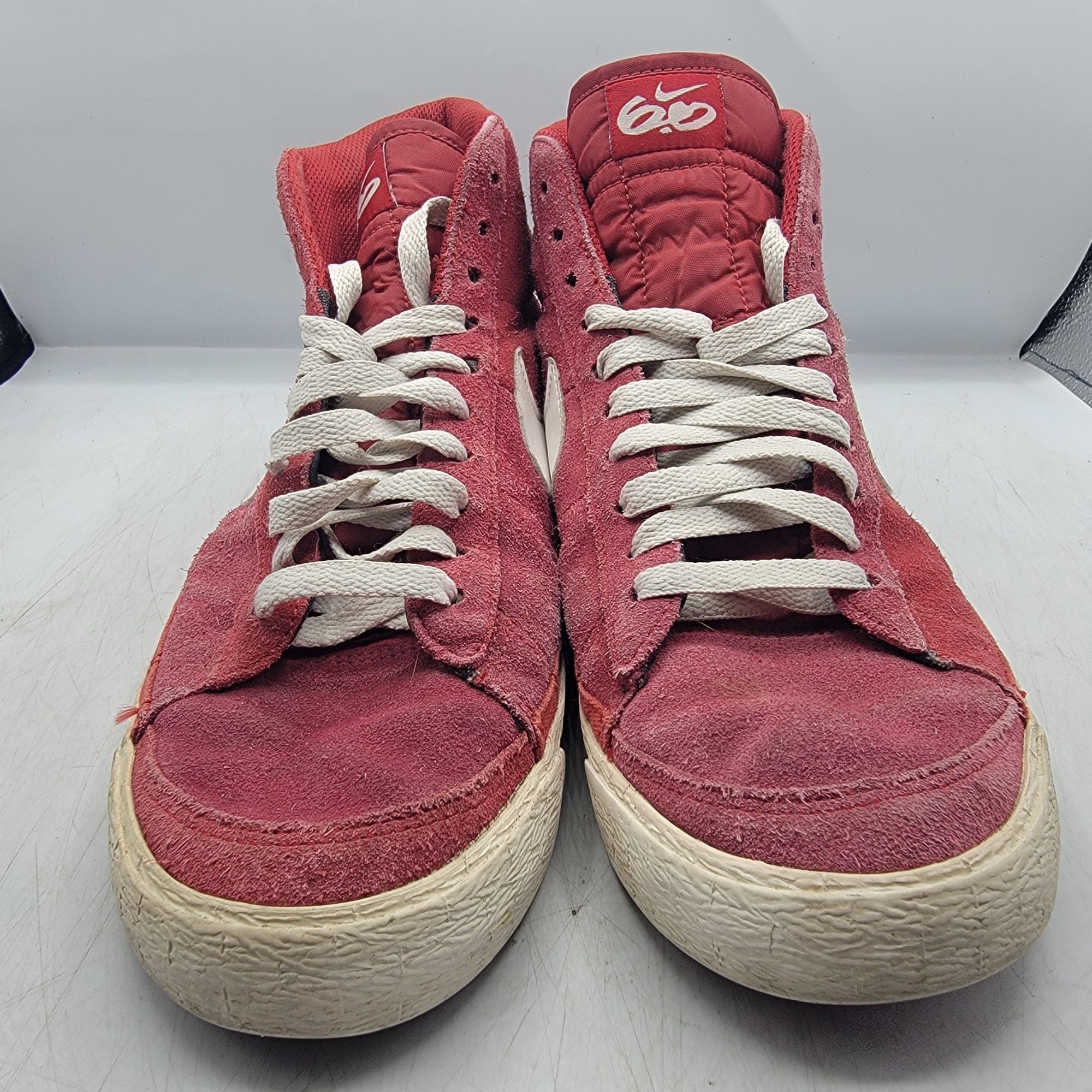 Nike Nike Blazer Mid 6.0 Mens 10 Varsity Red Sneaker Shoes Walkin Size US 10 / EU 43 - 12 Thumbnail