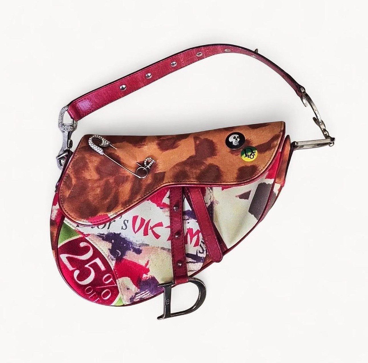 Dior Christian Dior 2003 Limited Edition “Victim Saddle bag Size ONE SIZE - 2 Thumbnail