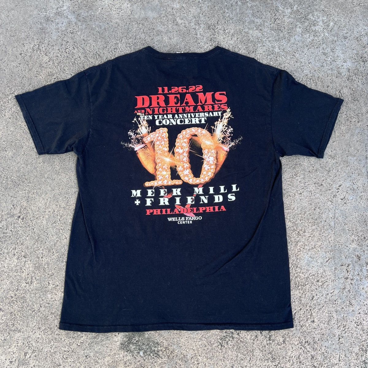 Band Tees Meek Mill + Friends Hiphop Rap Promo Tee Size US L / EU 52-54 / 3 - 4 Thumbnail