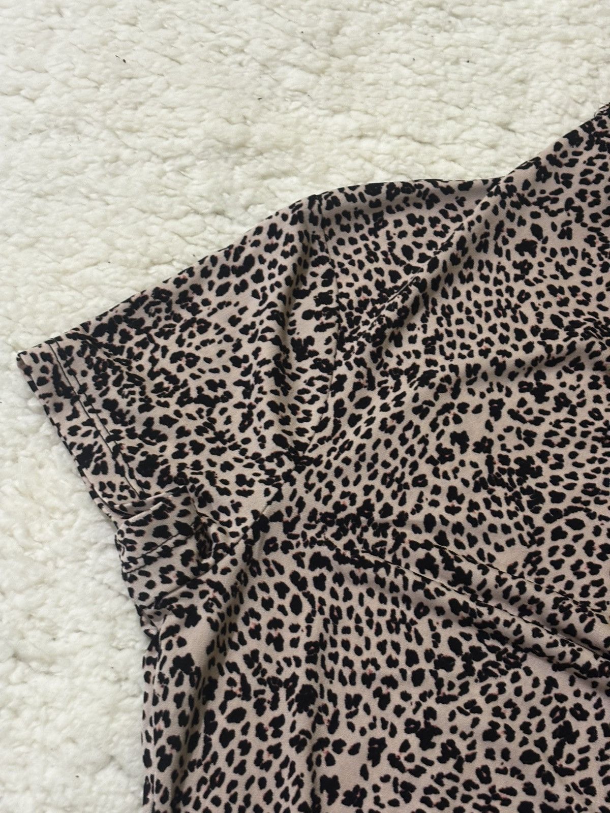DKNY Women’s leopard print top0247 Size L / US 10 / IT 46 - 4 Thumbnail