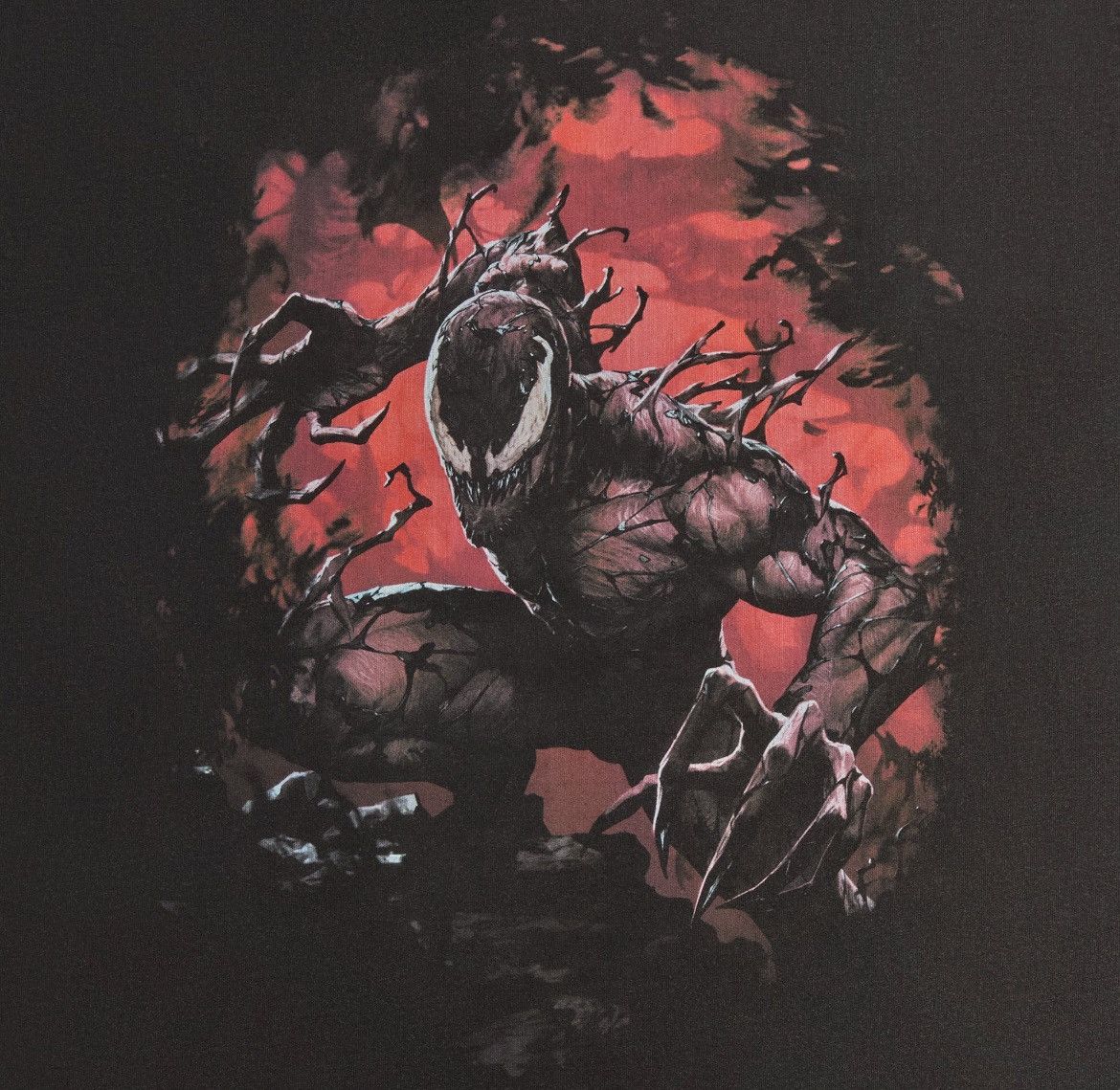 Kith × Marvel Comics Kith x Marvel Symbiote Vintage Tee Black Size US L / EU 52-54 / 3 - 4 Thumbnail