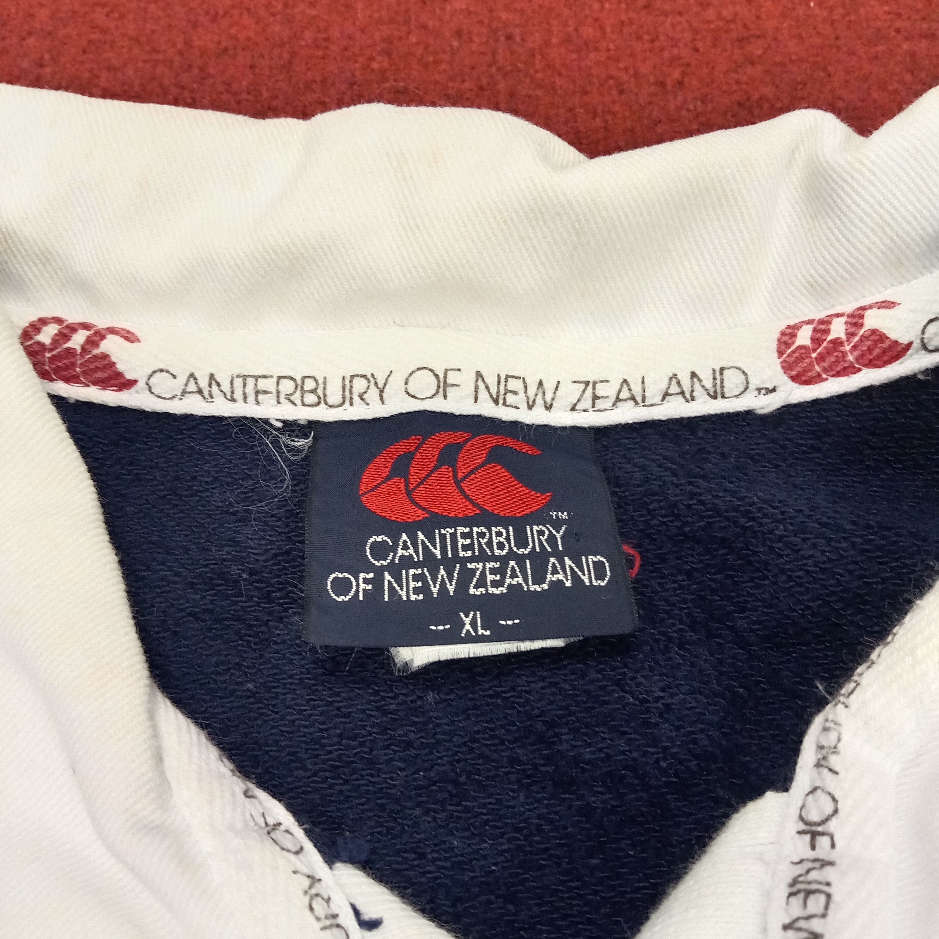 Canterbury of New Zealand × Vintage Canterbury Streetwear Sportswear Style Polo Rugby Sweatshirt Size US L / EU 52-54 / 3 - 5 Thumbnail