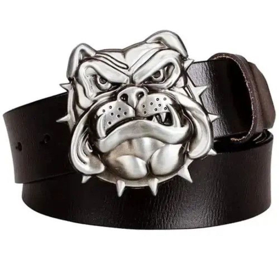 Designer 115cm Angry Dog Belt Size ONE SIZE - 1 Thumbnail