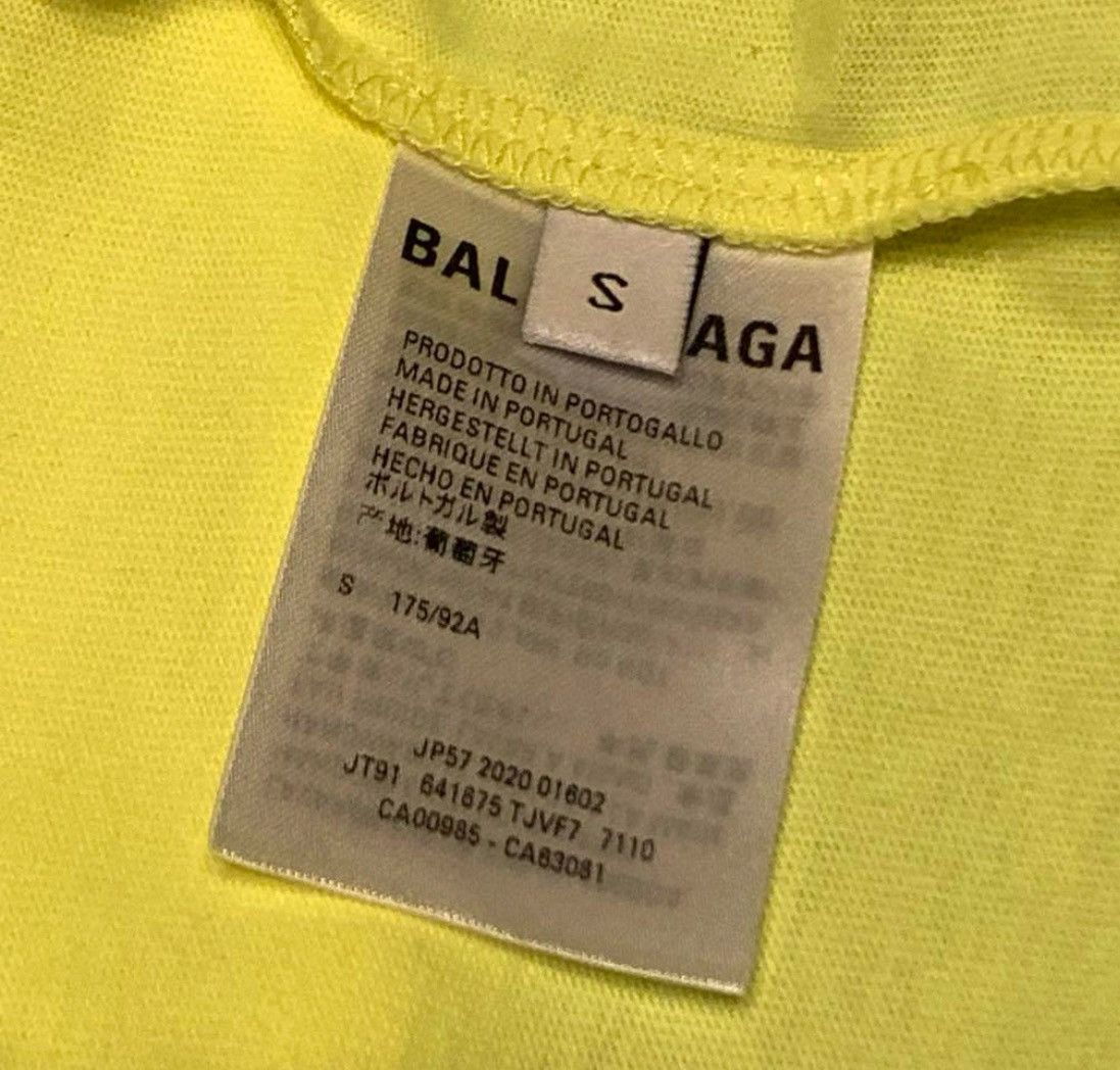 Balenciaga 🇫🇷 Logo Neon T-Shirt
