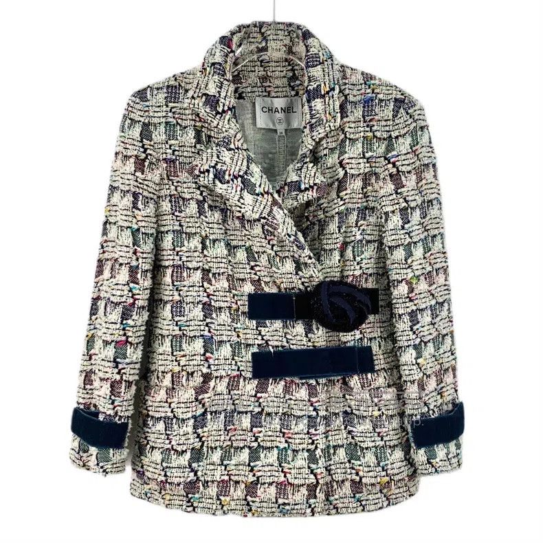 Chanel Chanel Data Centre Series Colour-blocked Velcro Cotton Lap Size XS / US 0-2 / IT 36-38 - 1 Thumbnail