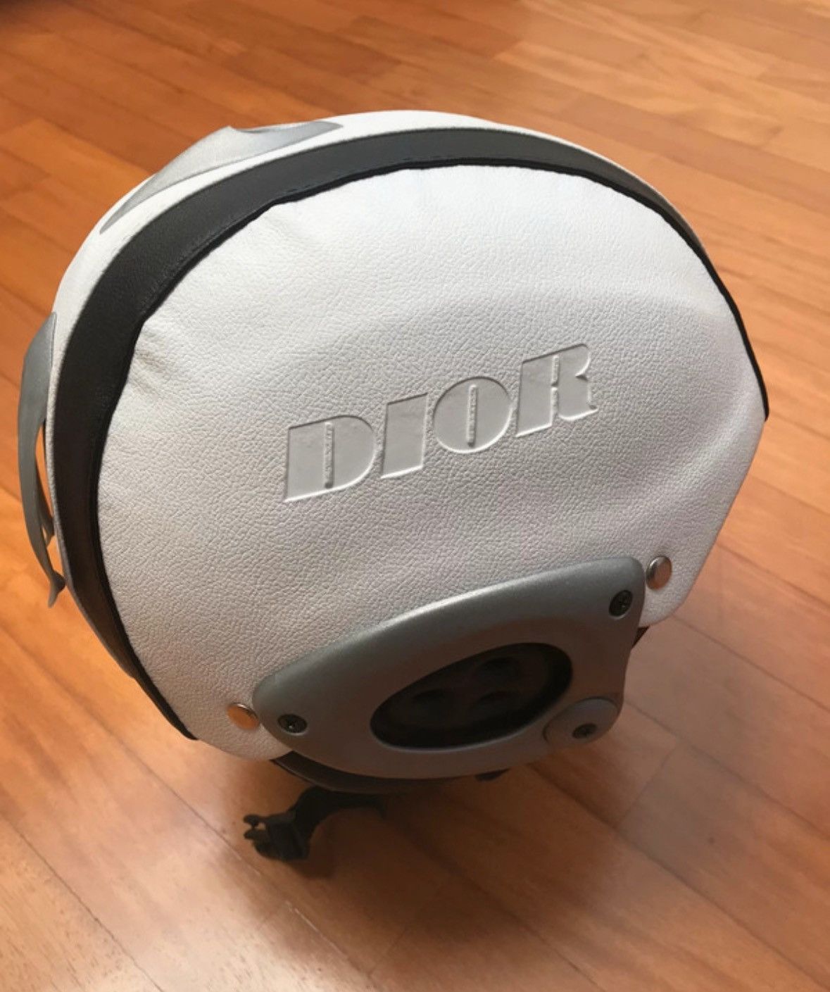 Dior × John Galliano A/W 2004 ARCHIVE ALPINE LEATHER HELMET Size ONE SIZE - 1 Thumbnail