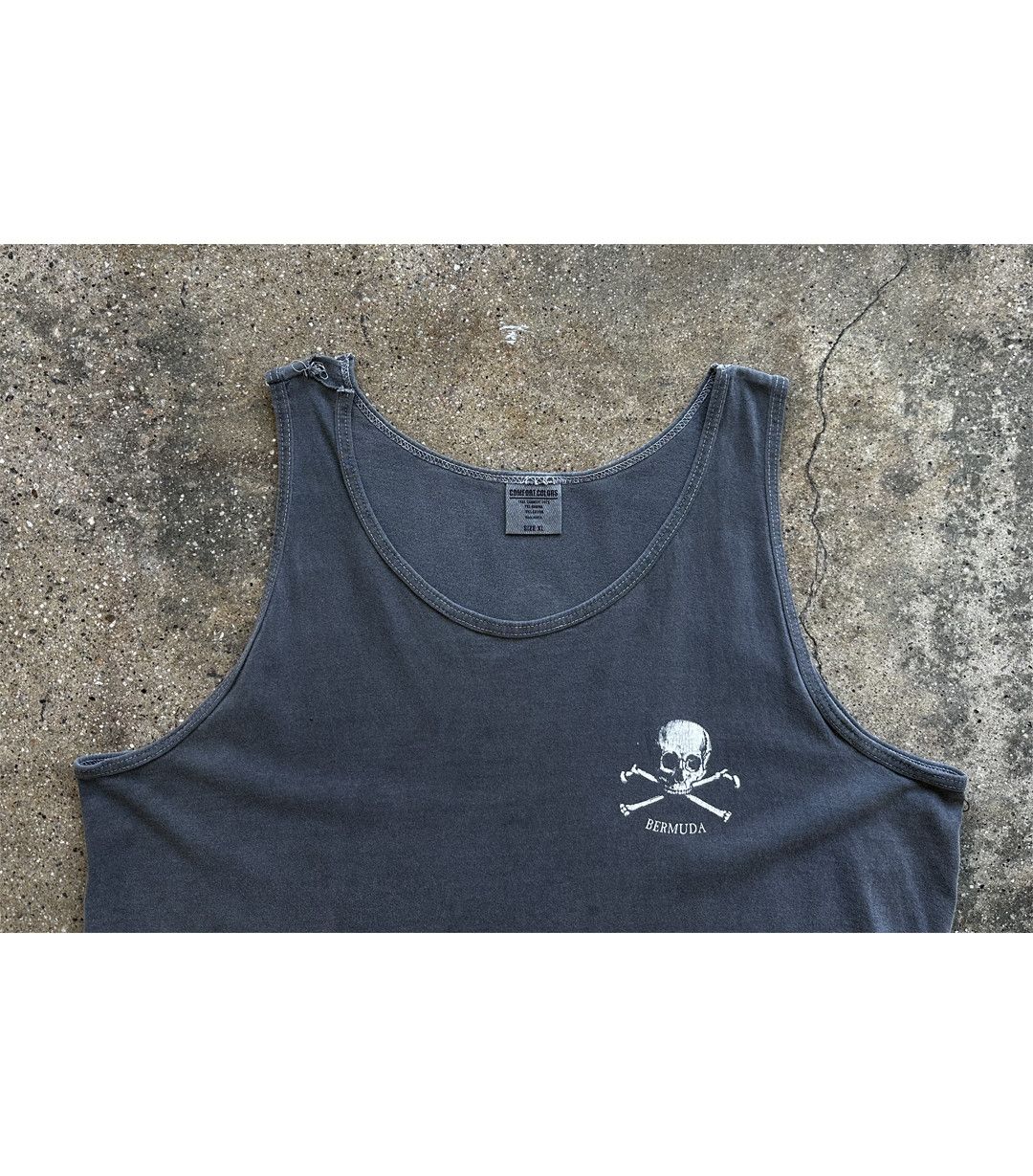 Vintage 90's Vintage Bermuda Tank Top Size US XL / EU 56 / 4 - 6 Thumbnail