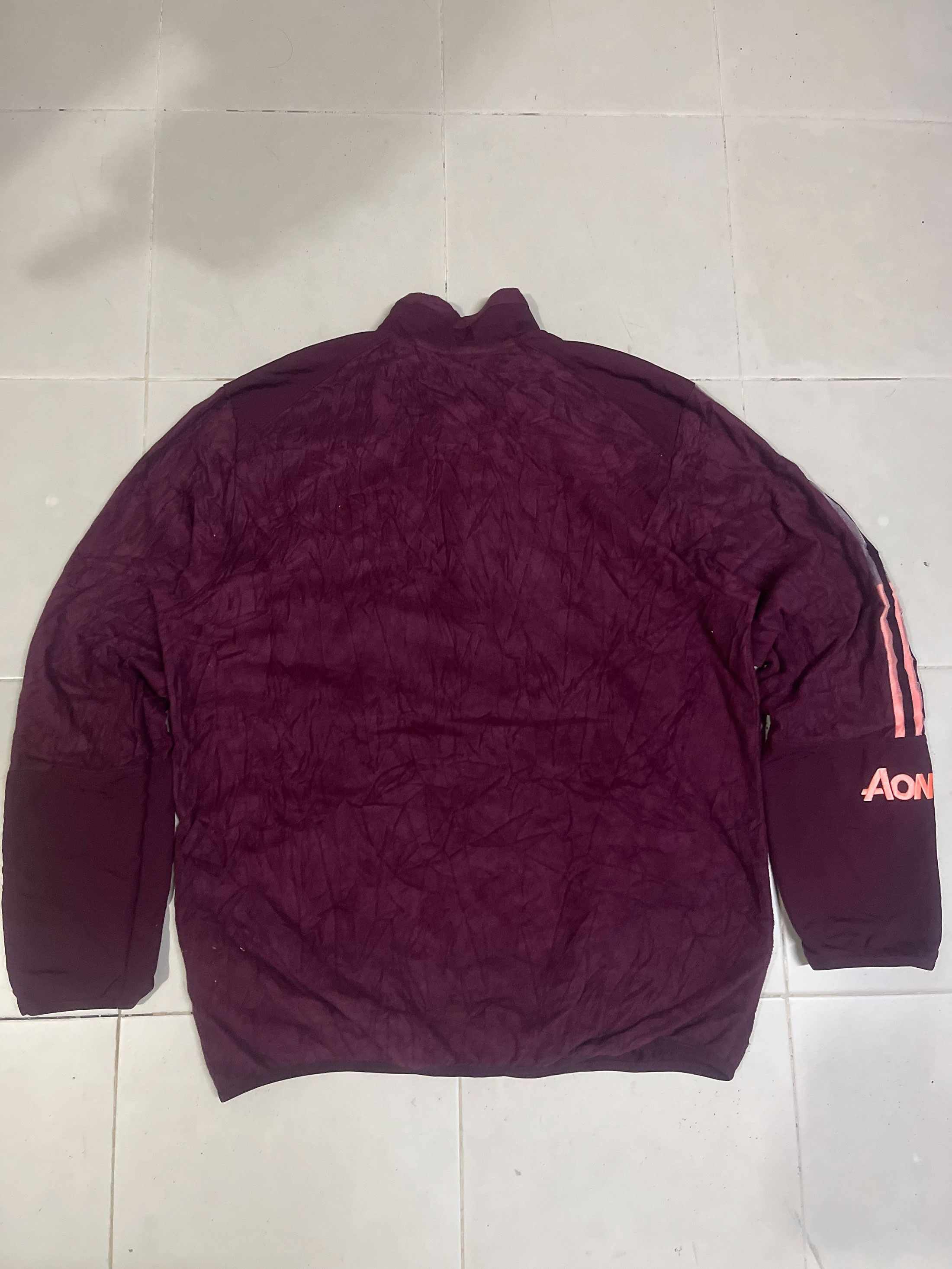 Adidas Adidas Manchester United Sweatshirt Sweater Fleece Size US L / EU 52-54 / 3 - 3 Thumbnail