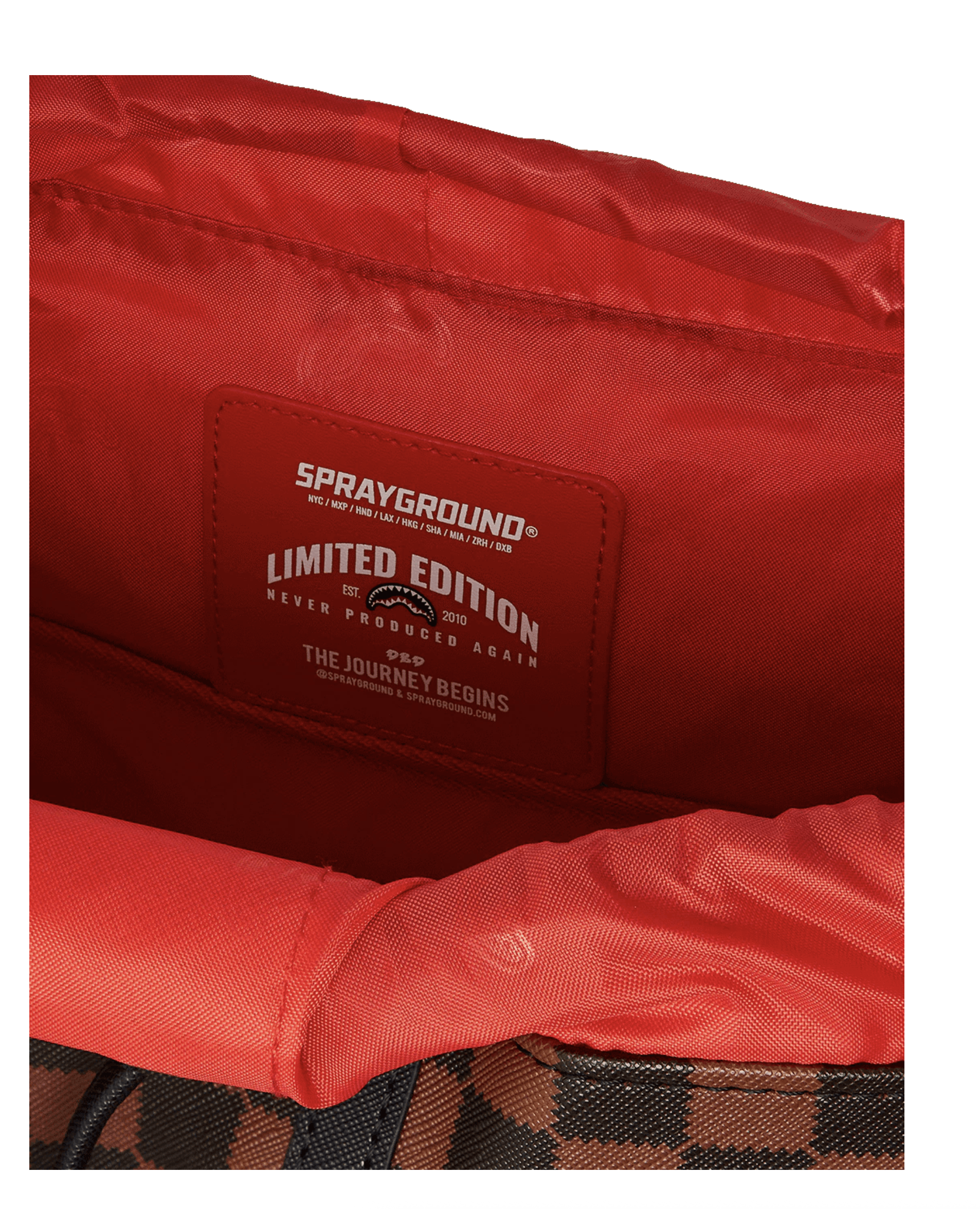 Sprayground Sprayground Sawtooth Sharks In Paris Monte Carlo Backpack Size ONE SIZE - 10 Thumbnail