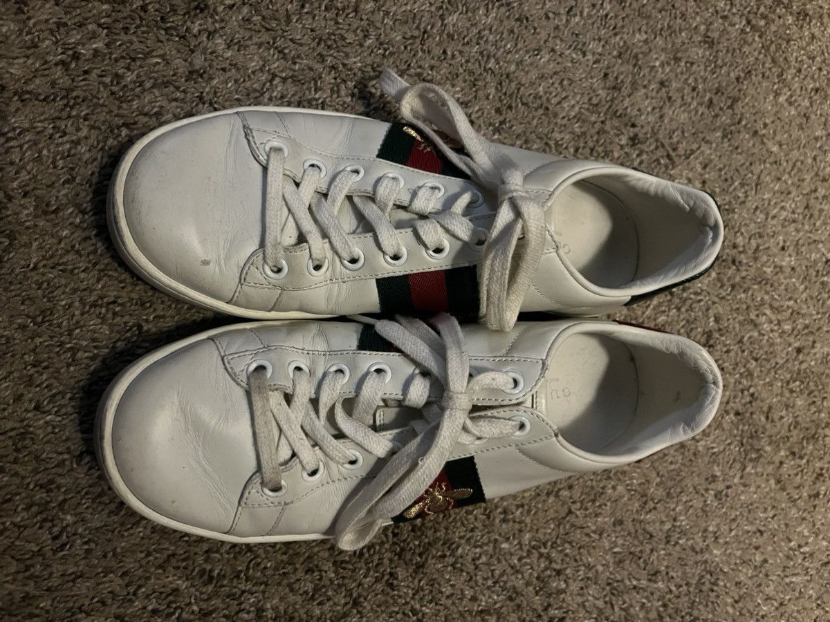 Gucci Gucci Ace Bee Sneakers Size US 6.5 / IT 36.5 - 4 Thumbnail
