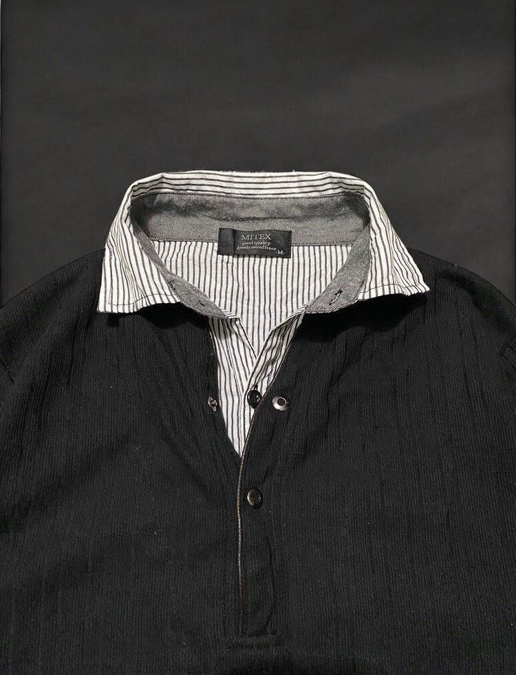 If Six Was Nine × Japanese Brand × Le Grande Bleu (L.G.B.) Japanese Brand ~ Double Layer Mitex IfSixWasNine Size US M / EU 48-50 / 2 - 2 Thumbnail