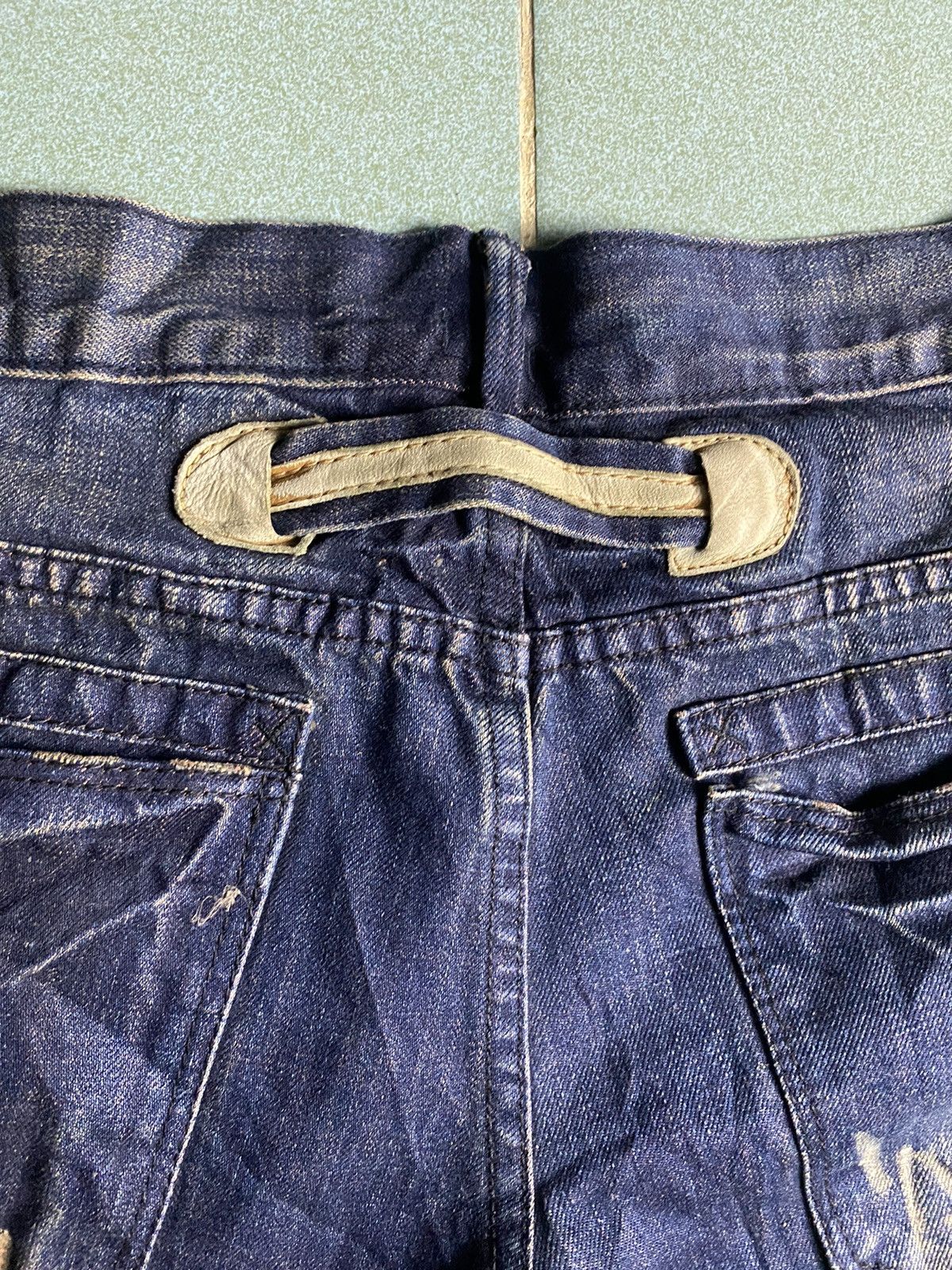 Hysteric Glamour Rare Jack Rose Faded cat whiskers Denim Size US 34 / EU 50 - 7 Thumbnail