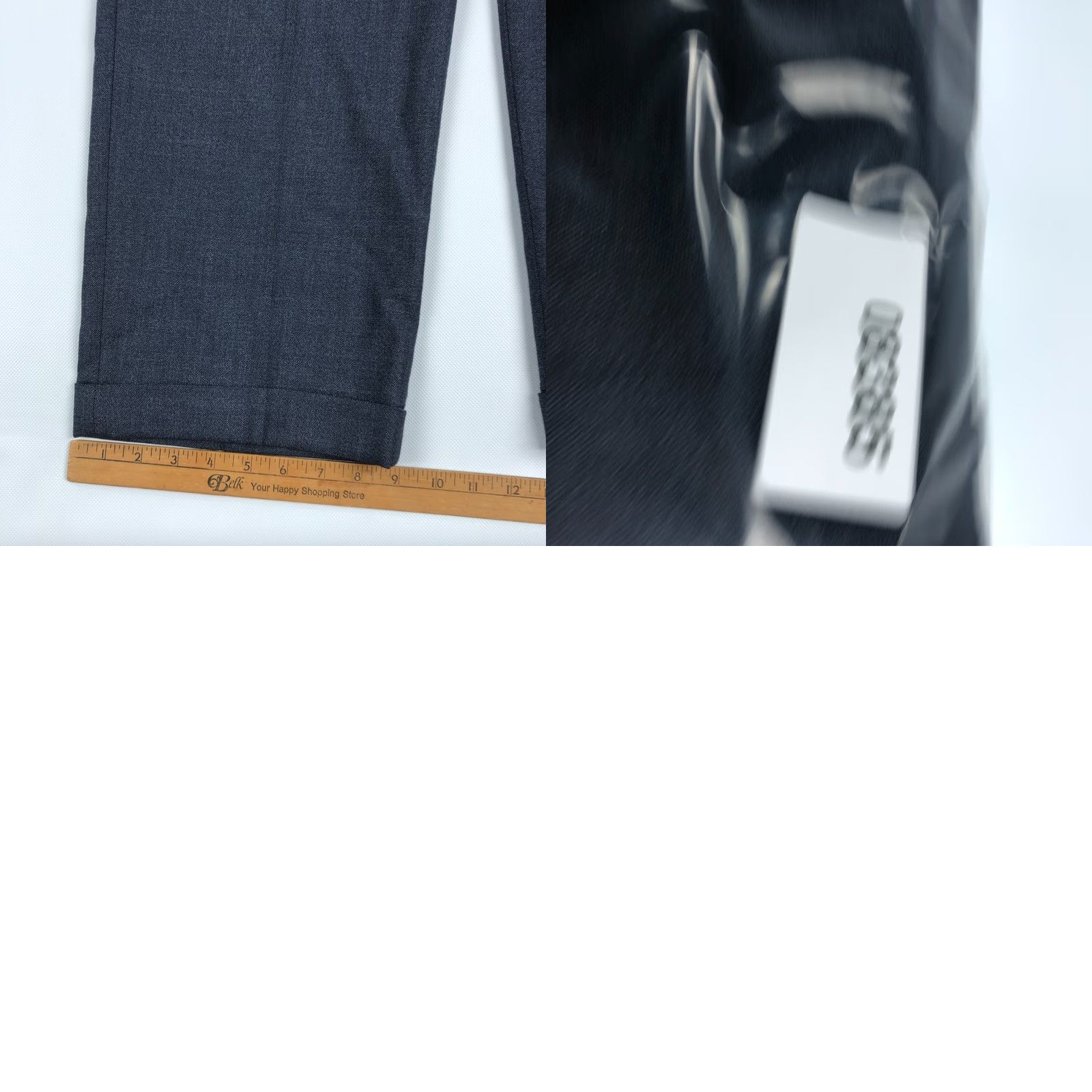 Jos. A. Bank Jos. A. Bank Dress Pants 36x30 Wool Pleated Cuffed Executive Mens Blue Size US 36 / EU 52 - 9 Thumbnail