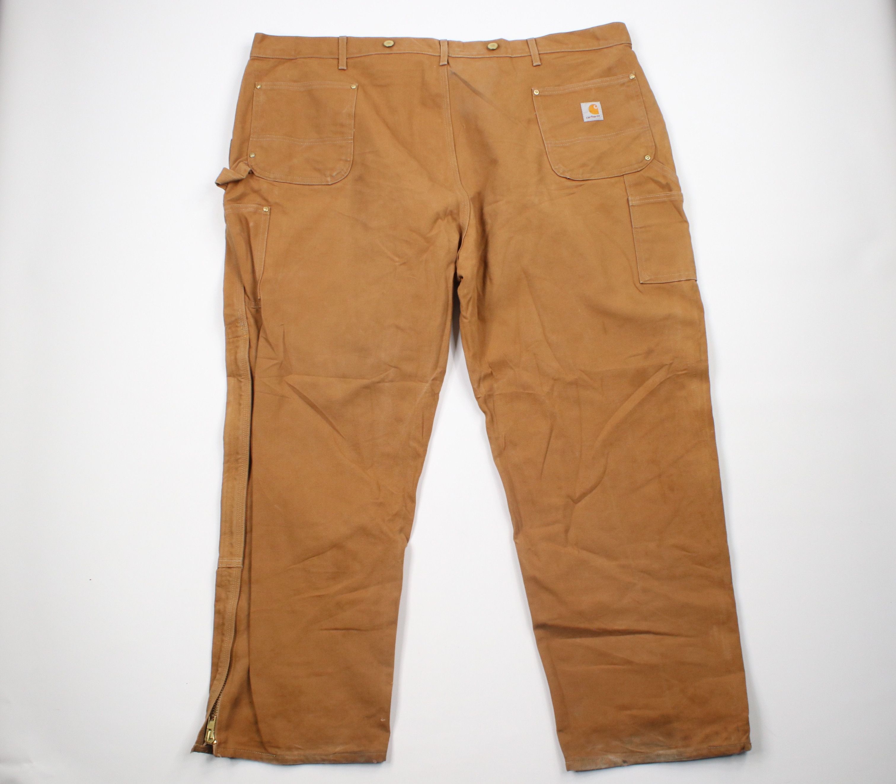 Carhartt × Vintage Carhartt Heavyweight Loose Wide Leg Double Knee Pants USA Size US 44 / EU 60 - 9 Thumbnail
