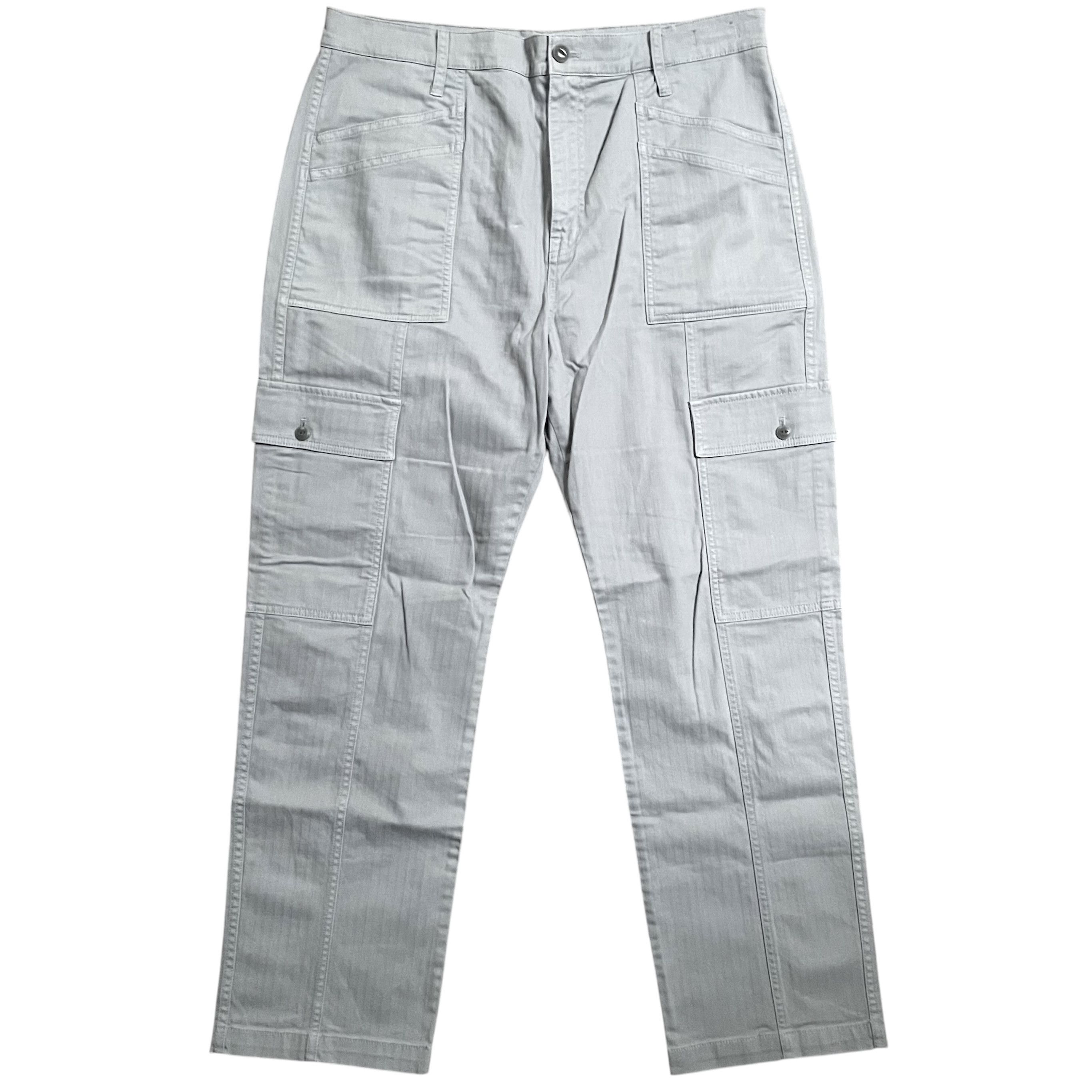 Madewell Madewell Garment Dyed Herringbone 90s Straight Cargo Pants Size 36" / US 14 / IT 50 - 1 Thumbnail