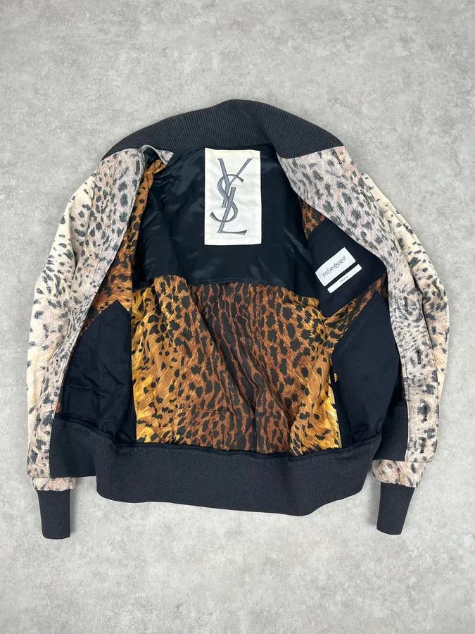 Yves Saint Laurent 2000s Yves Saint Laurent Leopard Print Jacket by Tom Ford Size US M / EU 48-50 / 2 - 9 Thumbnail