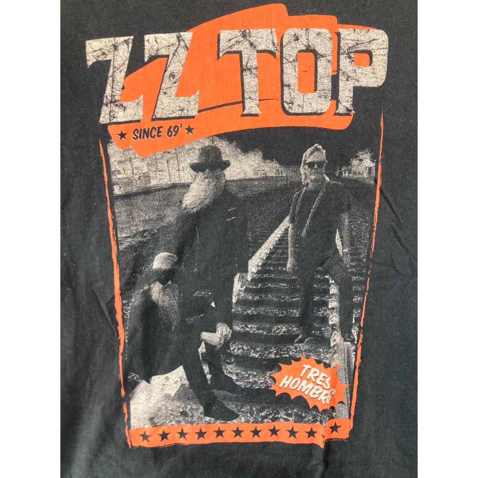 Hanes ZZ Top Mens Concert Tshirt Small Tres Hombres Size US S / EU 44-46 / 1 - 4 Thumbnail