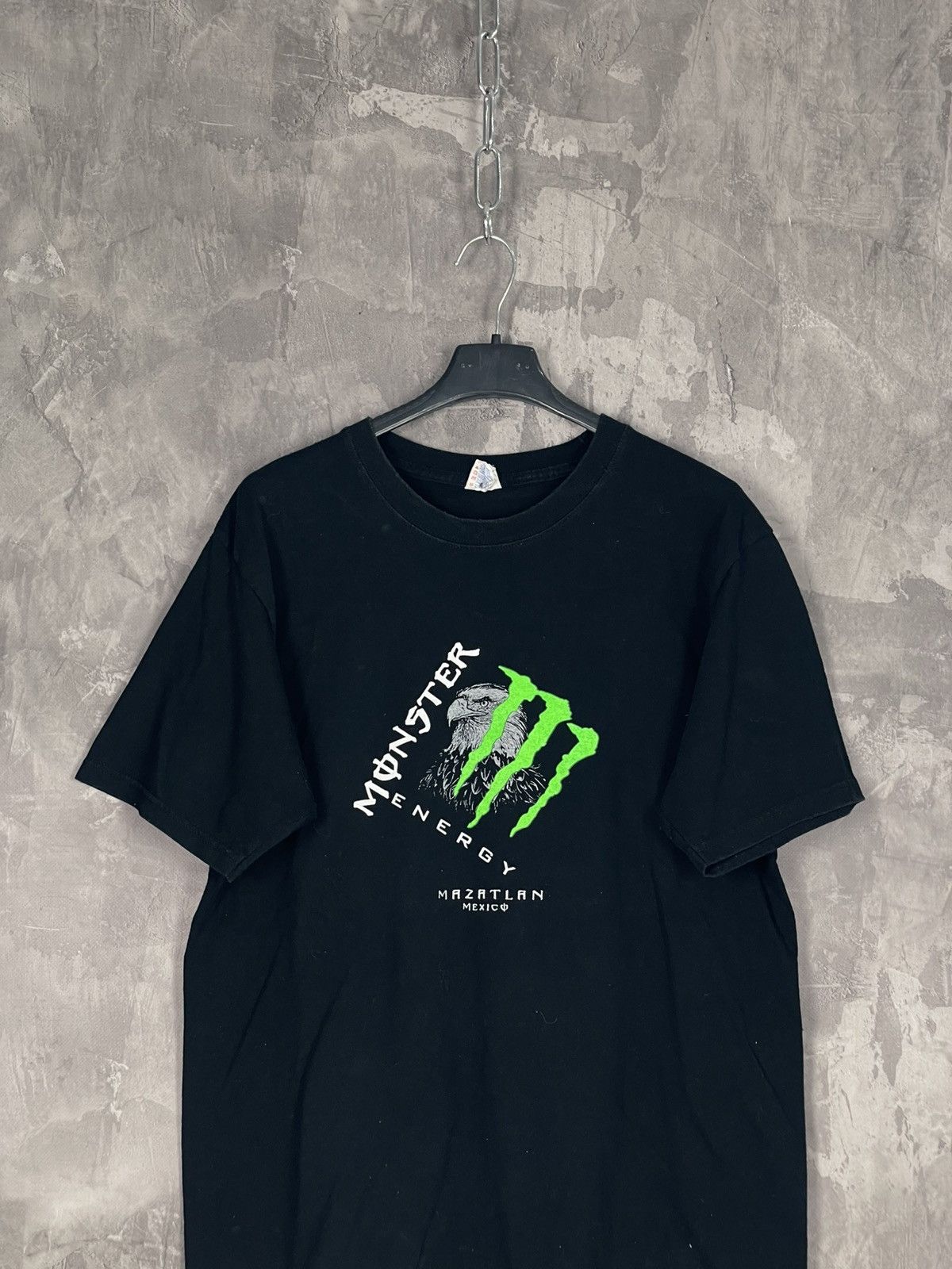 Vintage Monster Energy Big Logo Streetwear vintage racing t-shirt Size US M / EU 48-50 / 2 - 3 Thumbnail