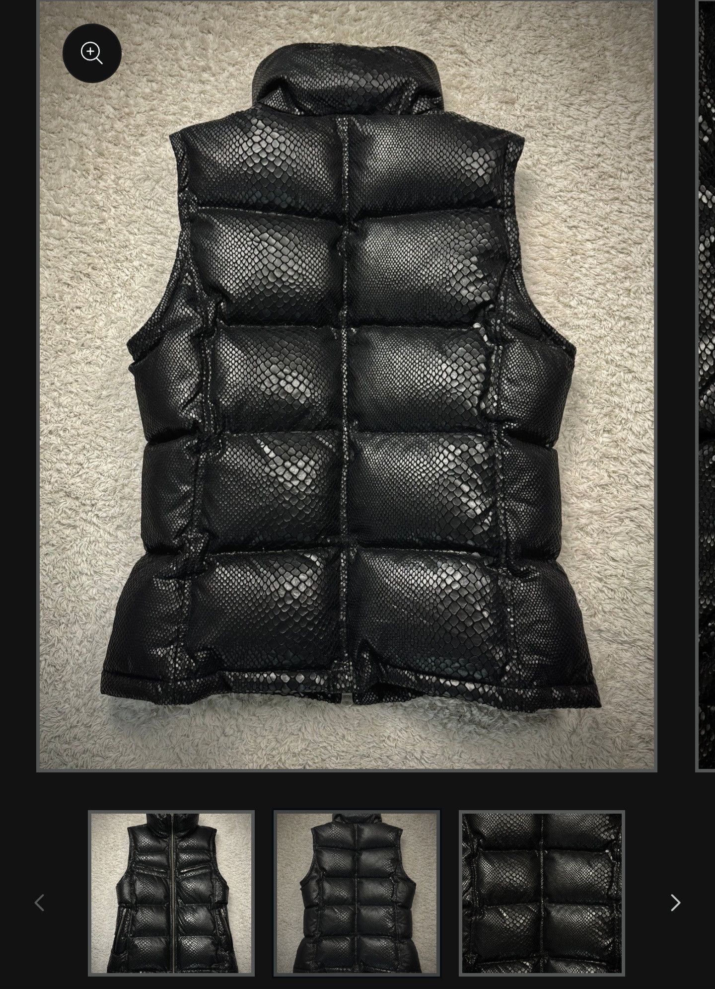 KMRii L7 Real Hip Python Puffer Vest Kmrii 16th Addiction Rick Size US S / EU 44-46 / 1 - 3 Thumbnail