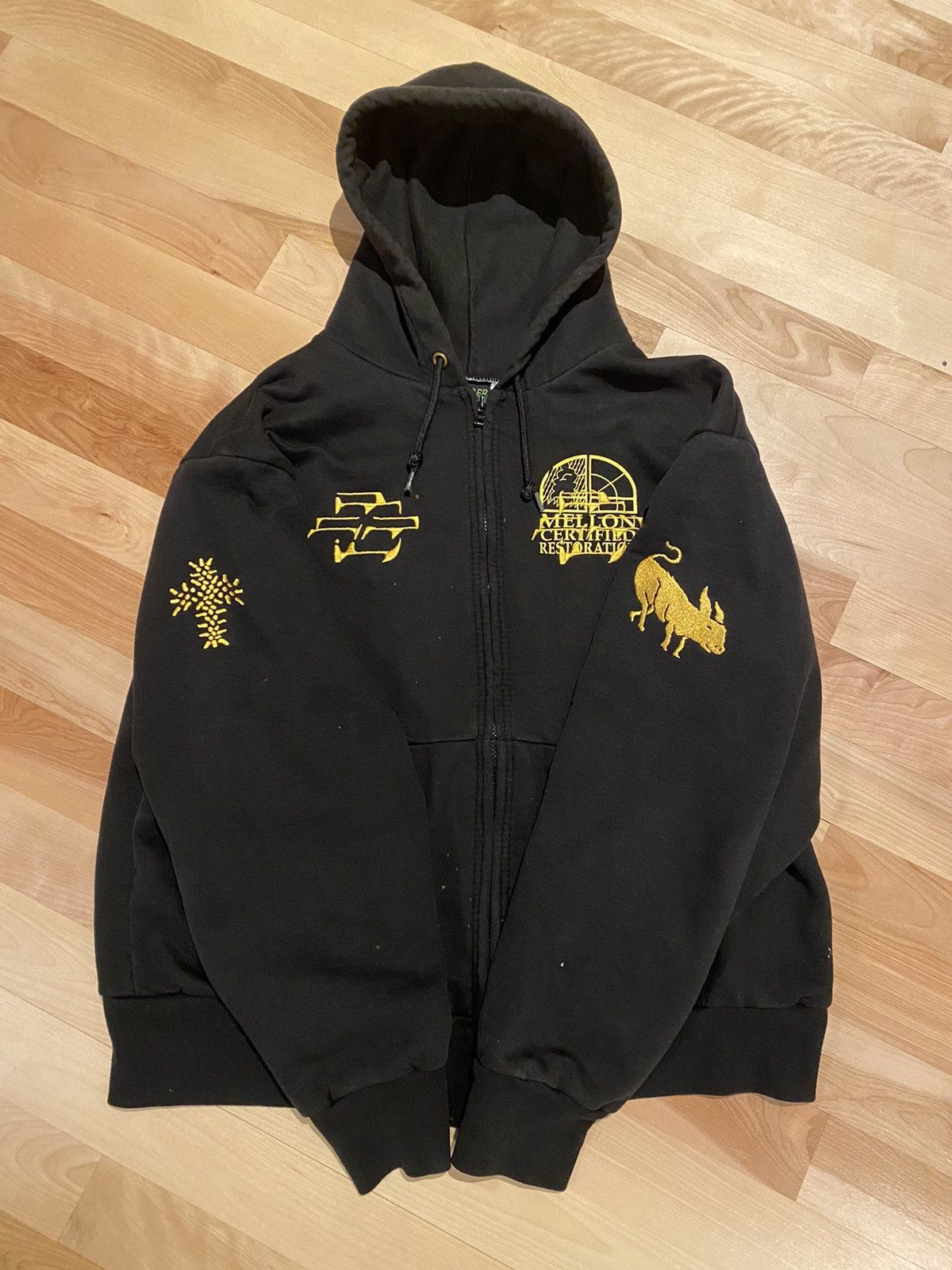 image of Ggits Hoody - Going Ghost In The Suburbs in Black, Men's (Size Large)