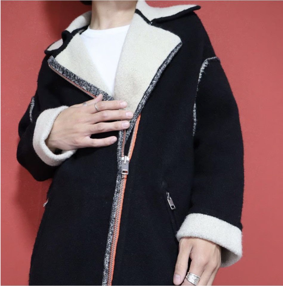 Diesel Vintage Unisex Diesel Zipper Wool coat Jacket Size ONE SIZE - 6 Thumbnail