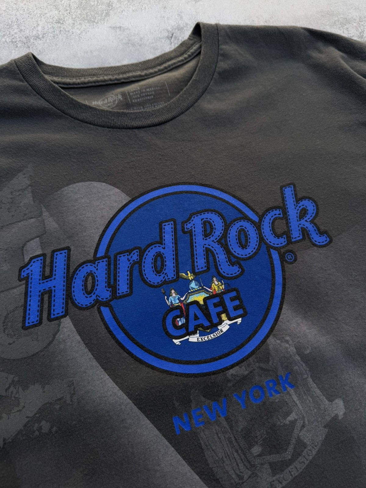 Hard Rock Cafe × Vintage Vintage T-shirt Hard Rock Cafe New York Excelsior Size US L / EU 52-54 / 3 - 4 Thumbnail