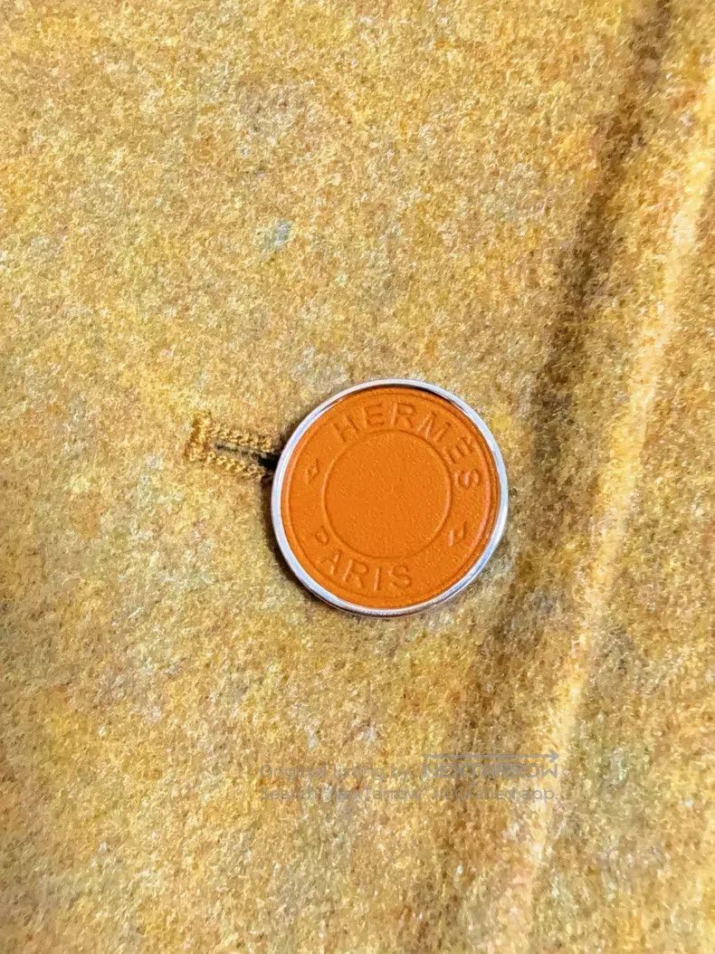 Hermes Hermes Maple leaf long cashmere coat Size XXS / US 00 / IT 34 - 6 Thumbnail