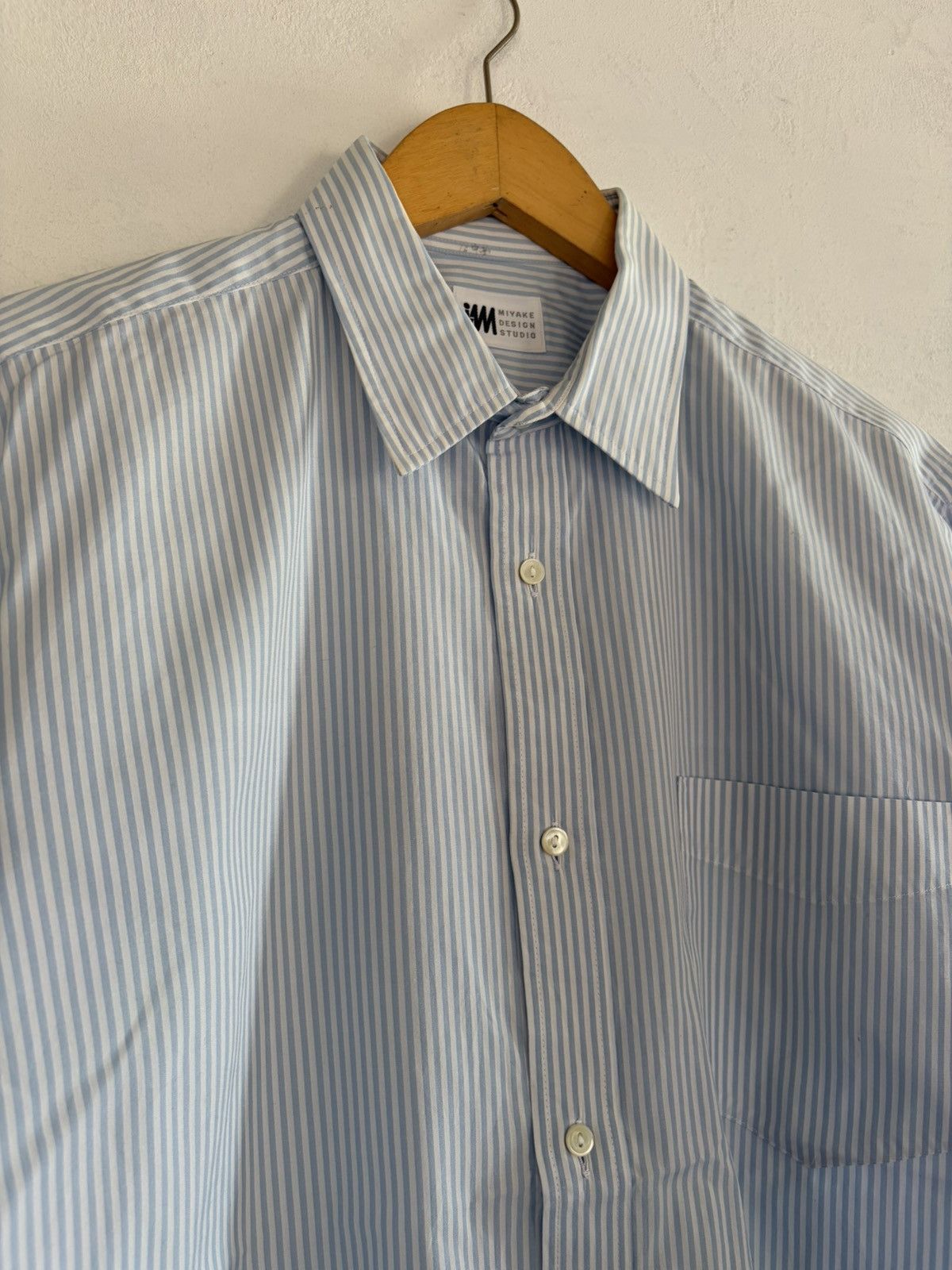 Issey Miyake issey miyake stripe shirts Size US L / EU 52-54 / 3 - 3 Thumbnail