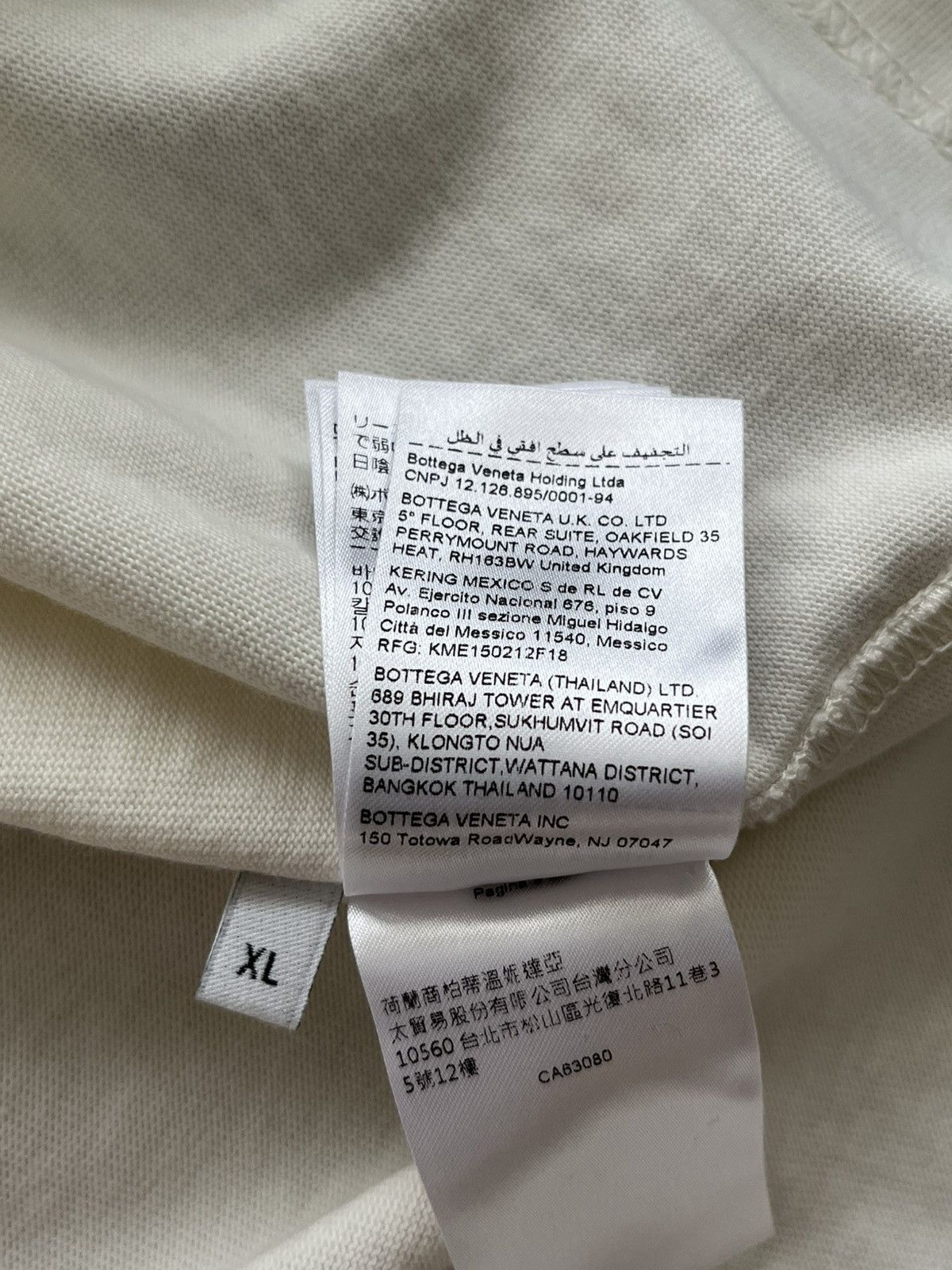 Bottega Veneta Bottega Veneta Heavy Japanese Tee by Daniel Lee Brand NEW Size US XL / EU 56 / 4 - 14 Thumbnail
