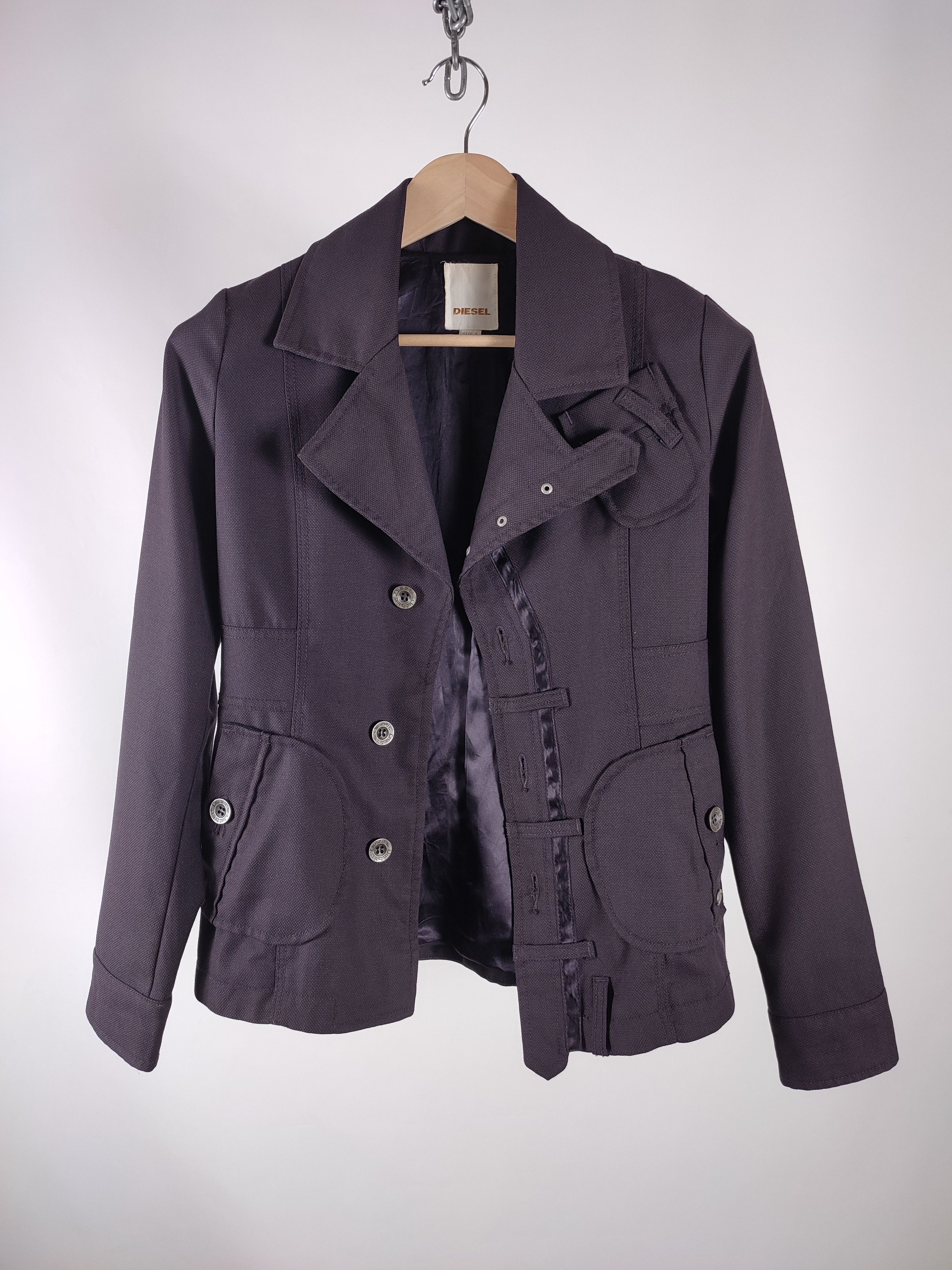 Diesel Diesel Wool Blazer Size S / US 4 / IT 40 - 1 Thumbnail